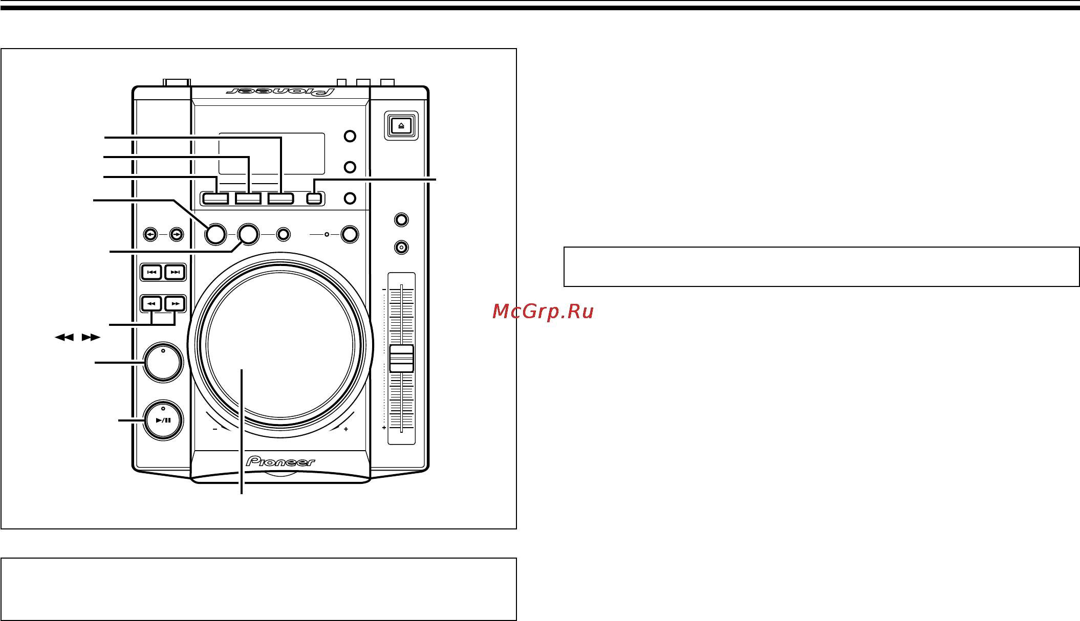 Pioneer CDJ-200 [13/20] Основные операции