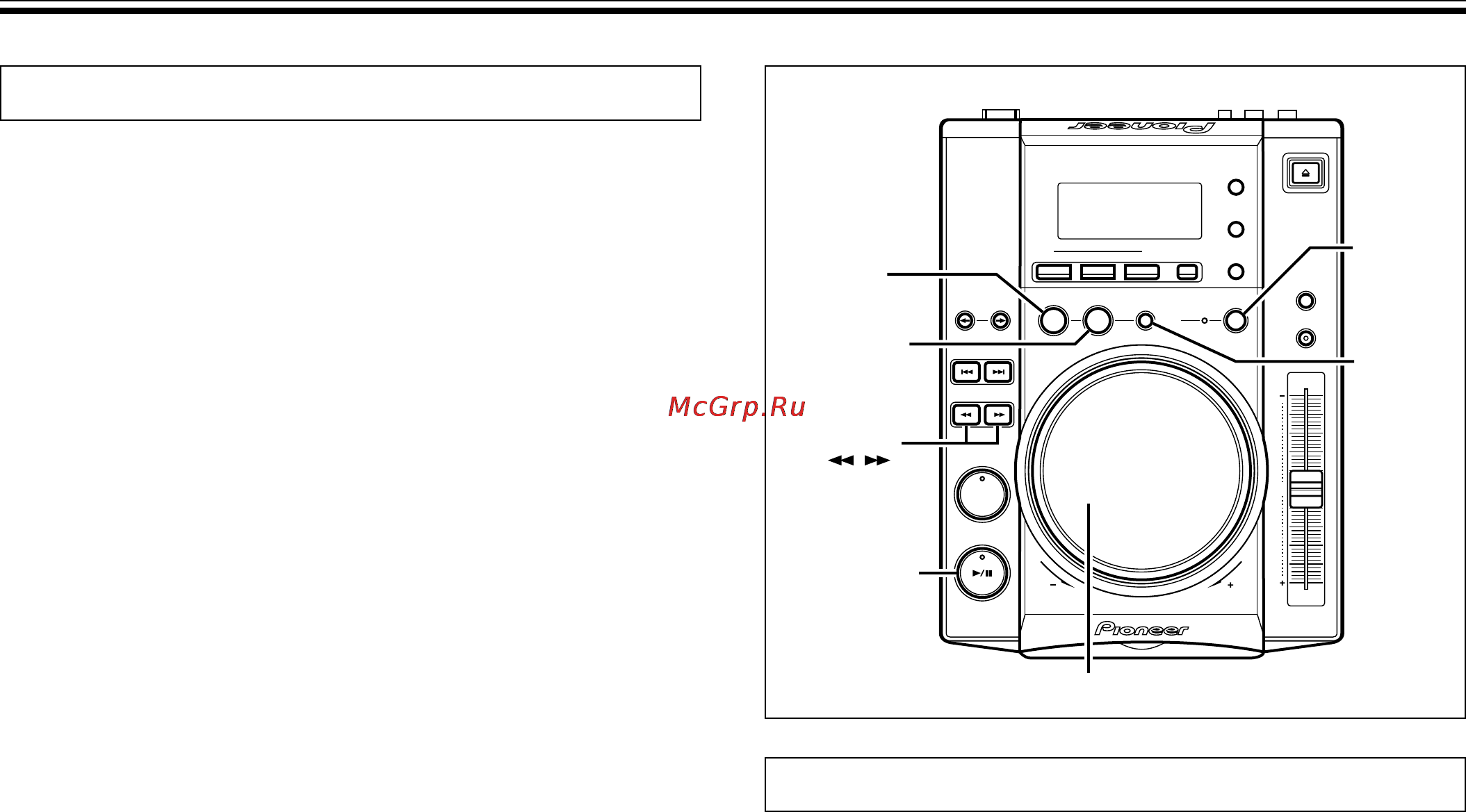 Pioneer CDJ-200 [14/20] Основные операции