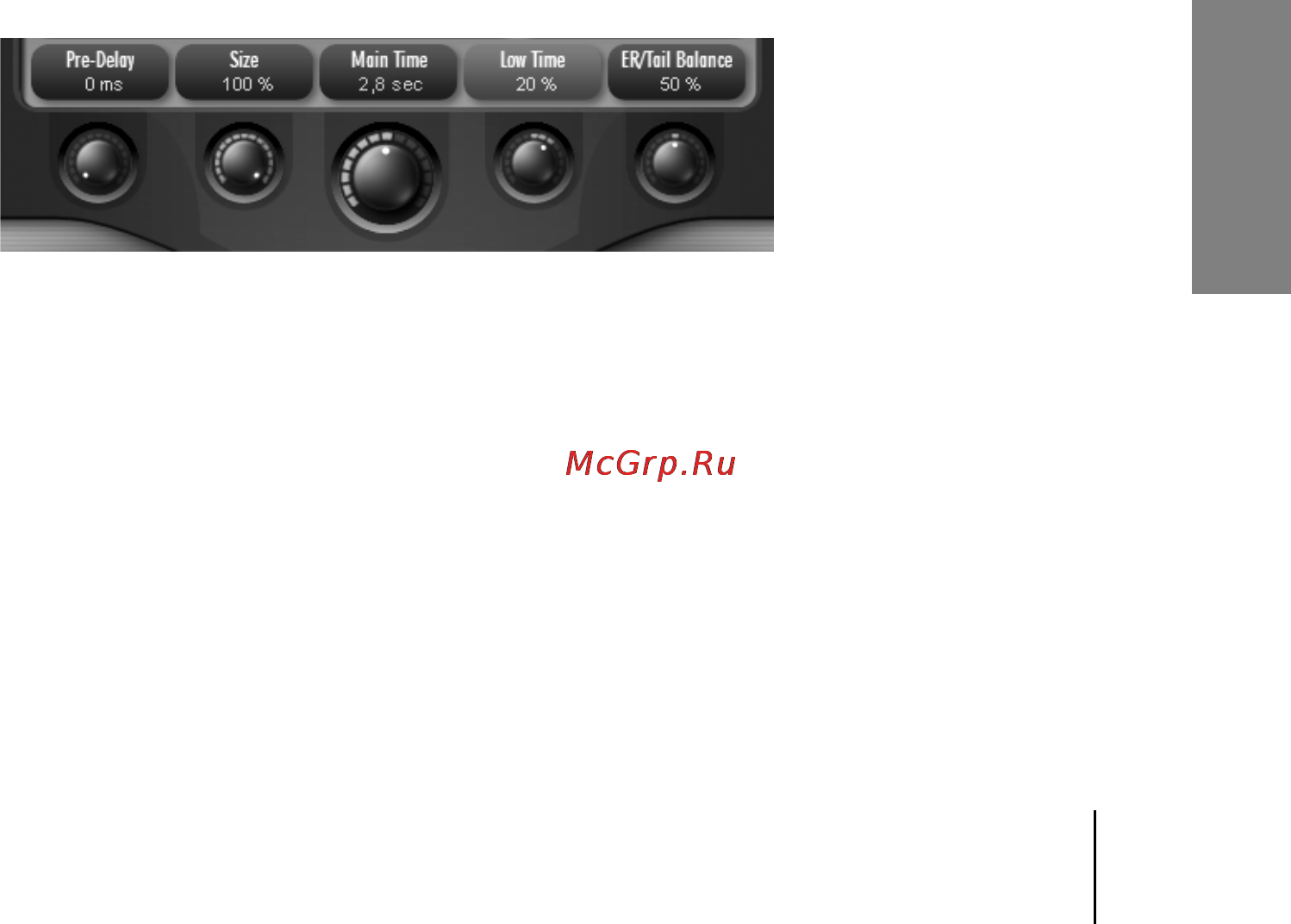 M-Audio WizooVerb W5 [113/158] Presets page