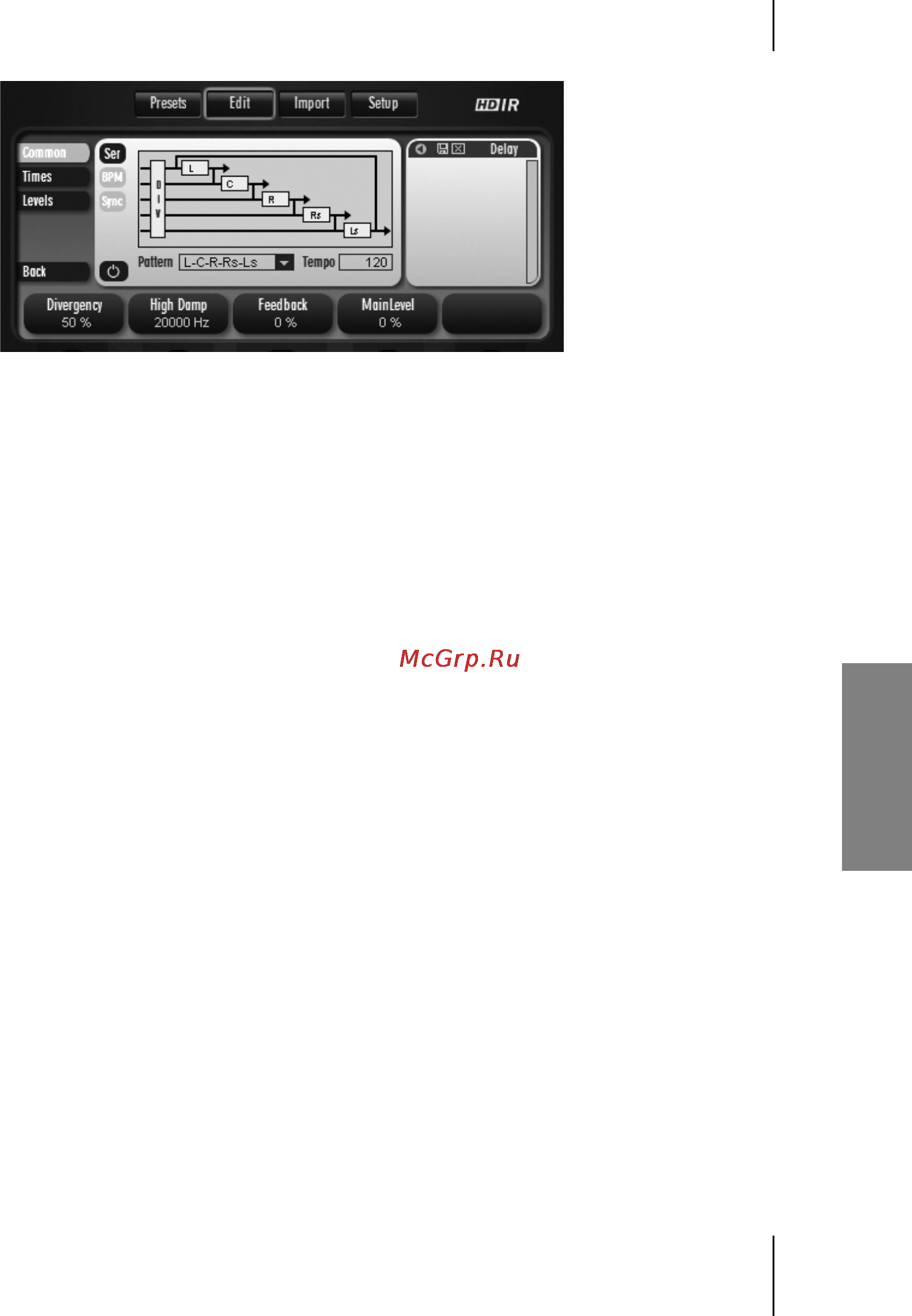 M-Audio WizooVerb W5 Инструкция по эксплуатации онлайн [133/158] 18612