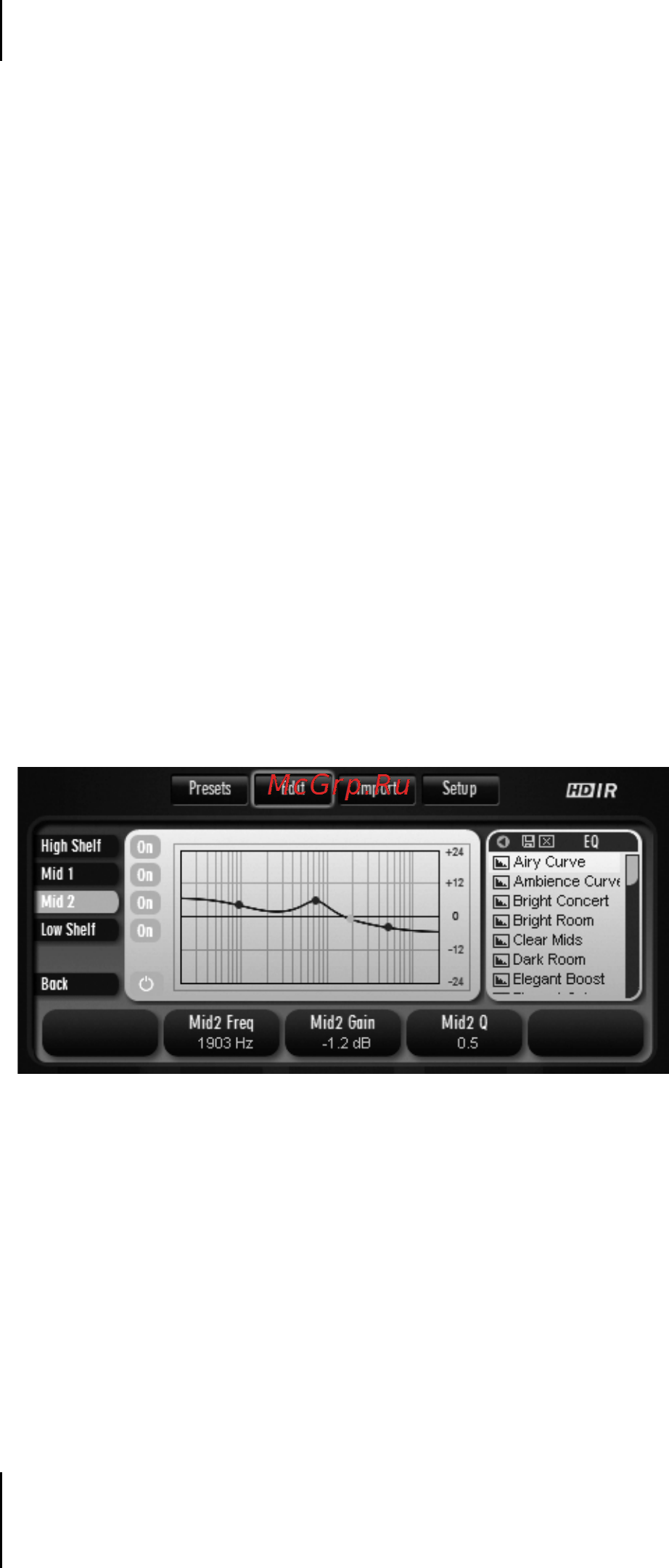 M-Audio WizooVerb W5 [140/158] Frequency