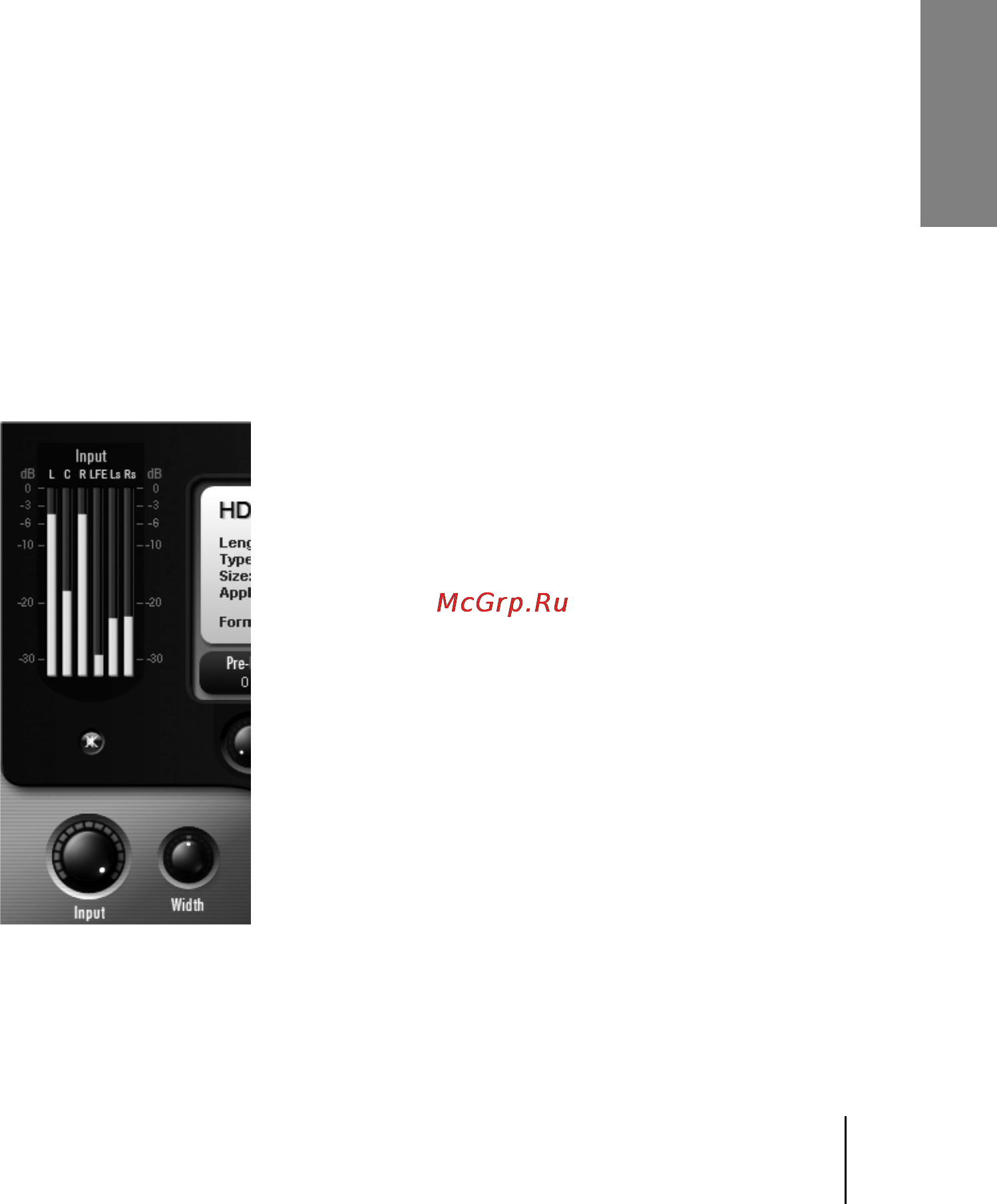 M-Audio WizooVerb W5 [33/158] Global parameters