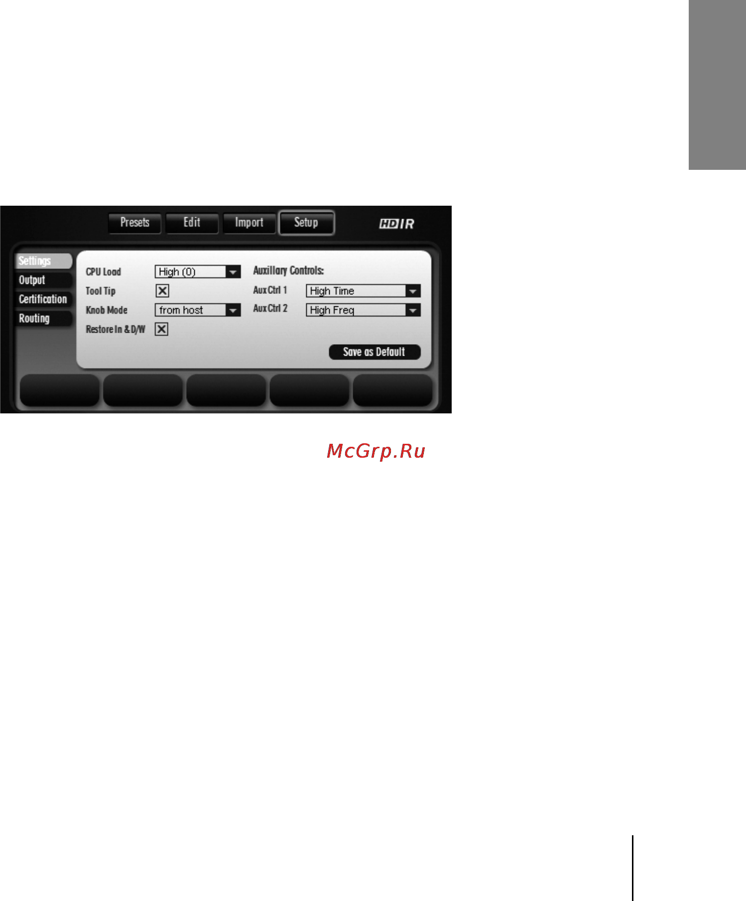 M-Audio WizooVerb W5 [69/158] Cpu load