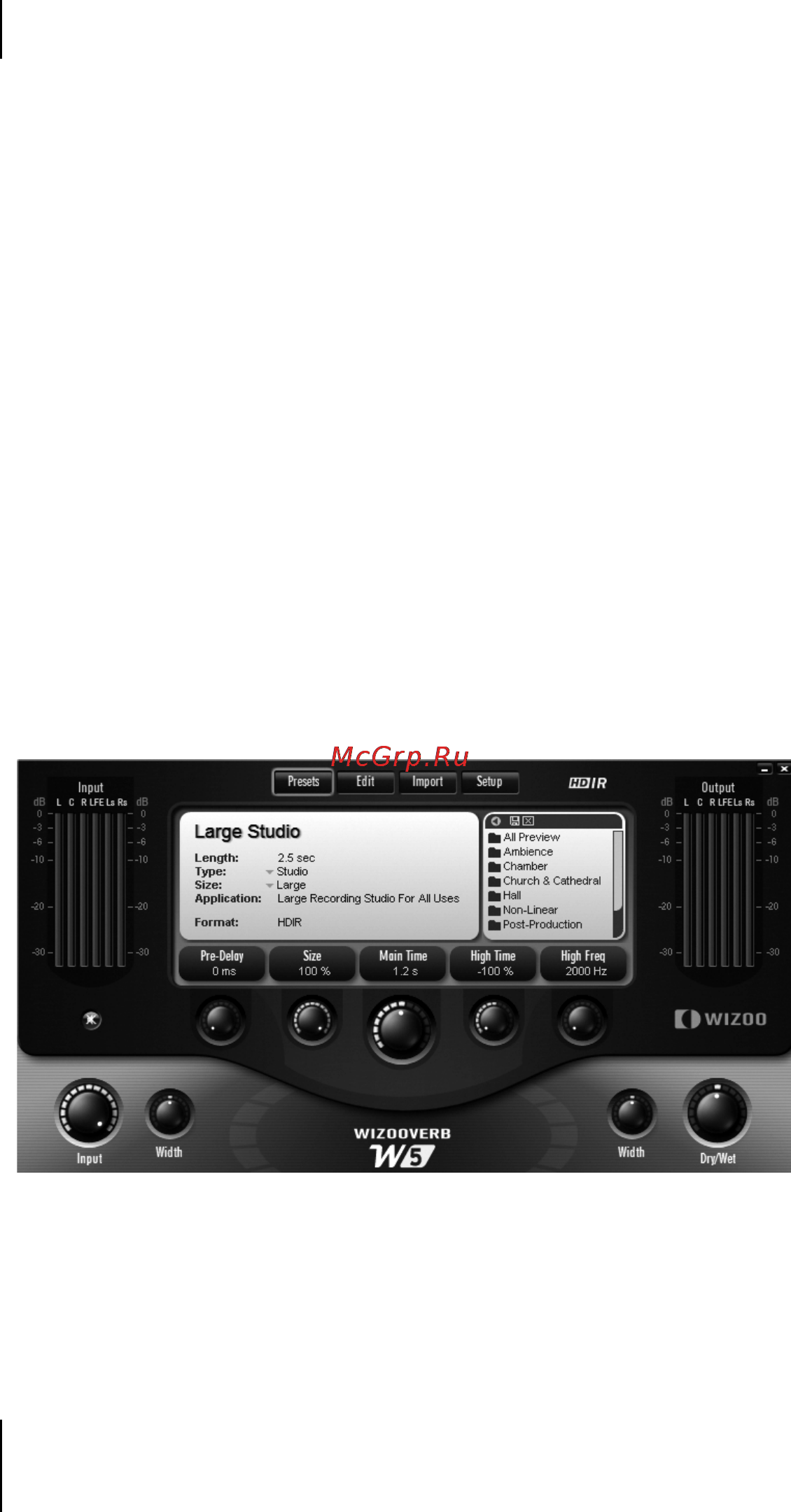 M-Audio WizooVerb W5 Инструкция по эксплуатации онлайн [98/158] 18612
