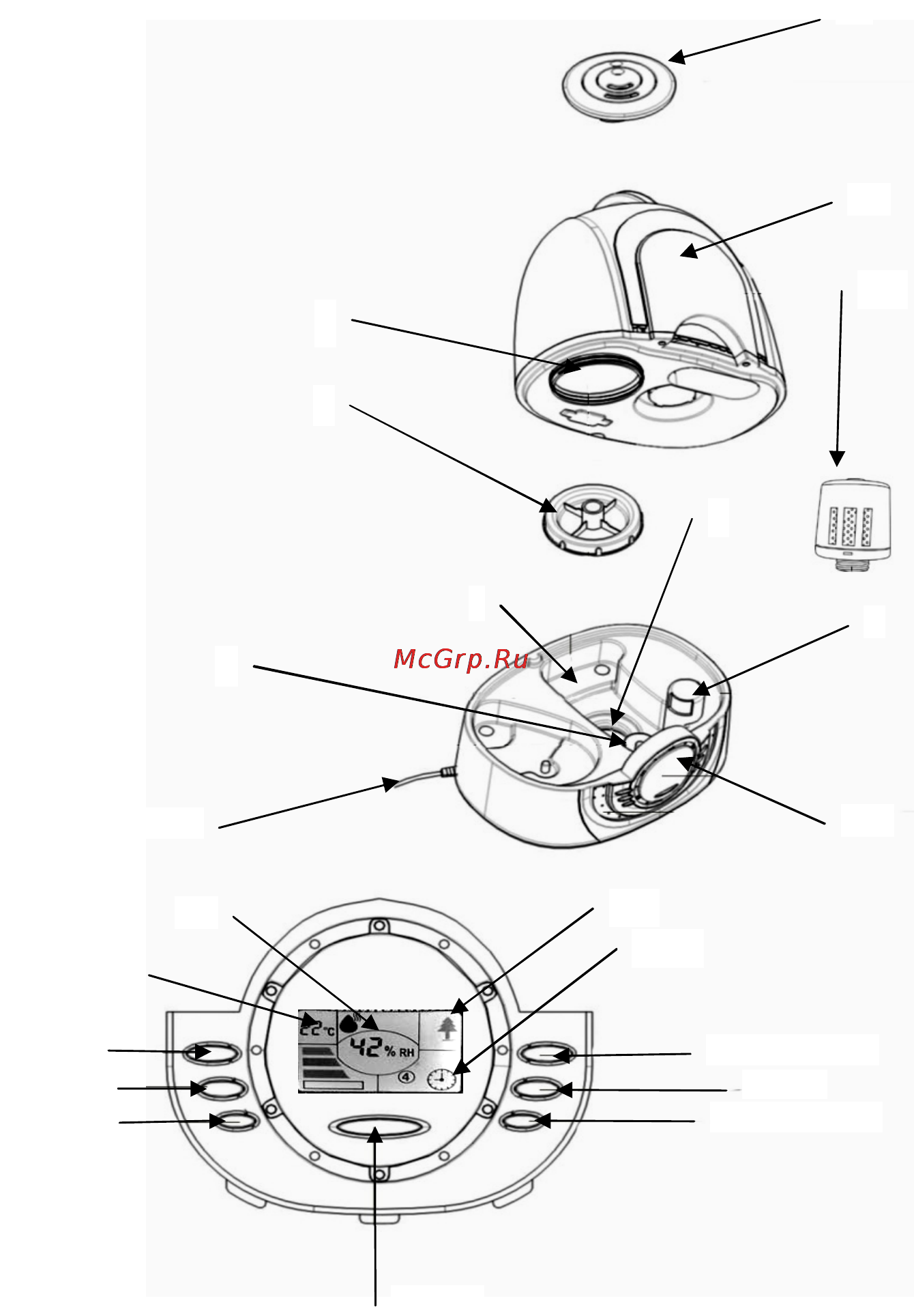 Polaris PUH 0707o [4/8] Описание прибора