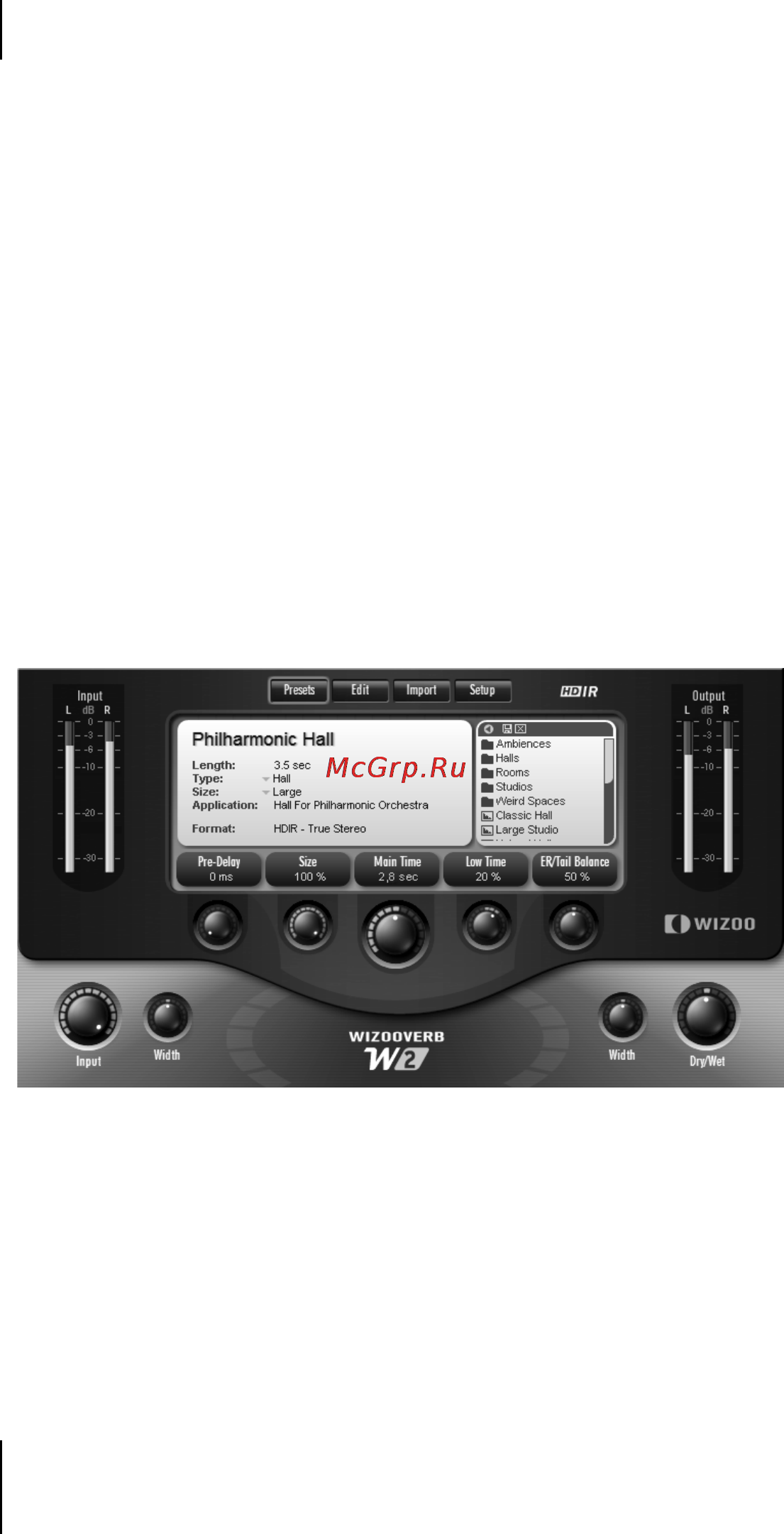 M-Audio WizooVerb W2 Инструкция по эксплуатации онлайн [86/132] 18621