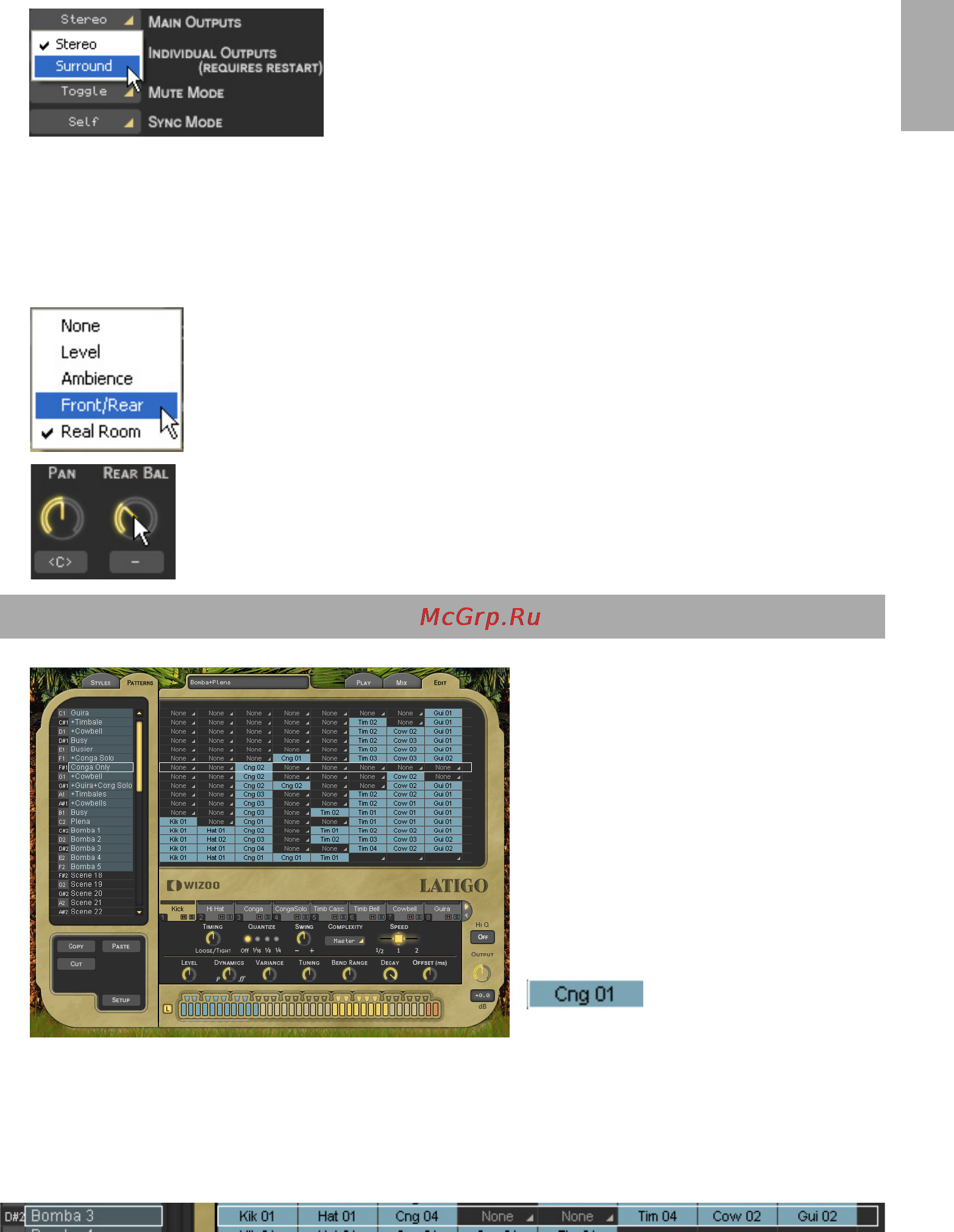 M-Audio Wizoo Latigo [15/34] The edit page