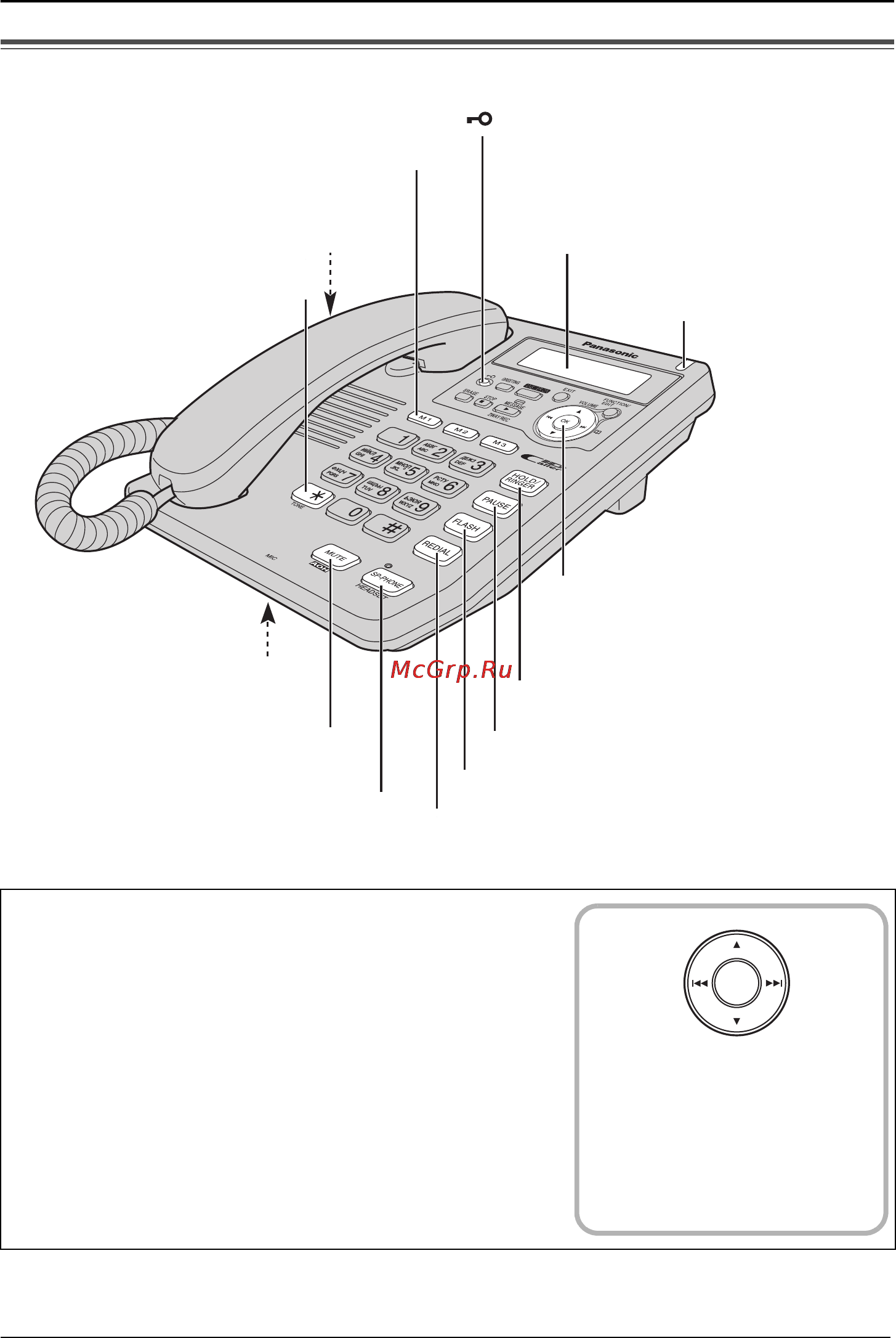 Panasonic KX-TS2570 RU Инструкция по эксплуатации онлайн [6/64] 18644