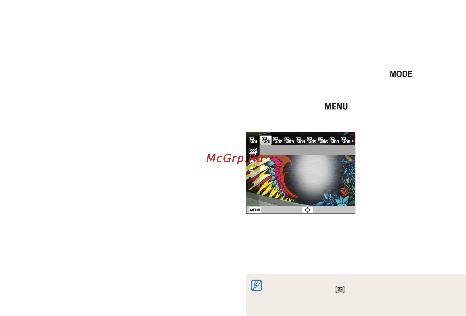 Samsung EC-ST93 Black [32/116] Работа в режиме волшебная рамка