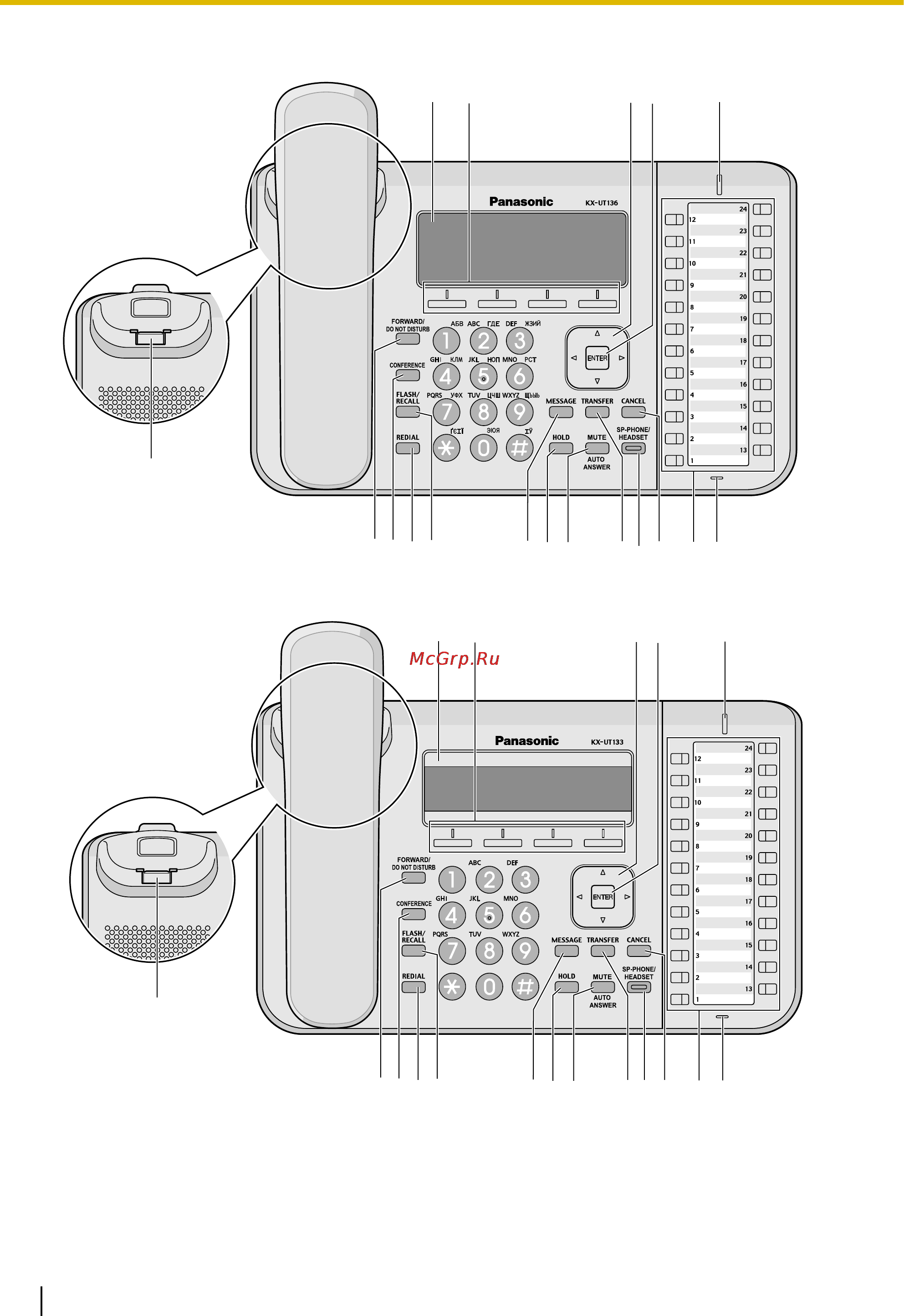 Panasonic KX-UT113 [16/96] Для kx ut133x