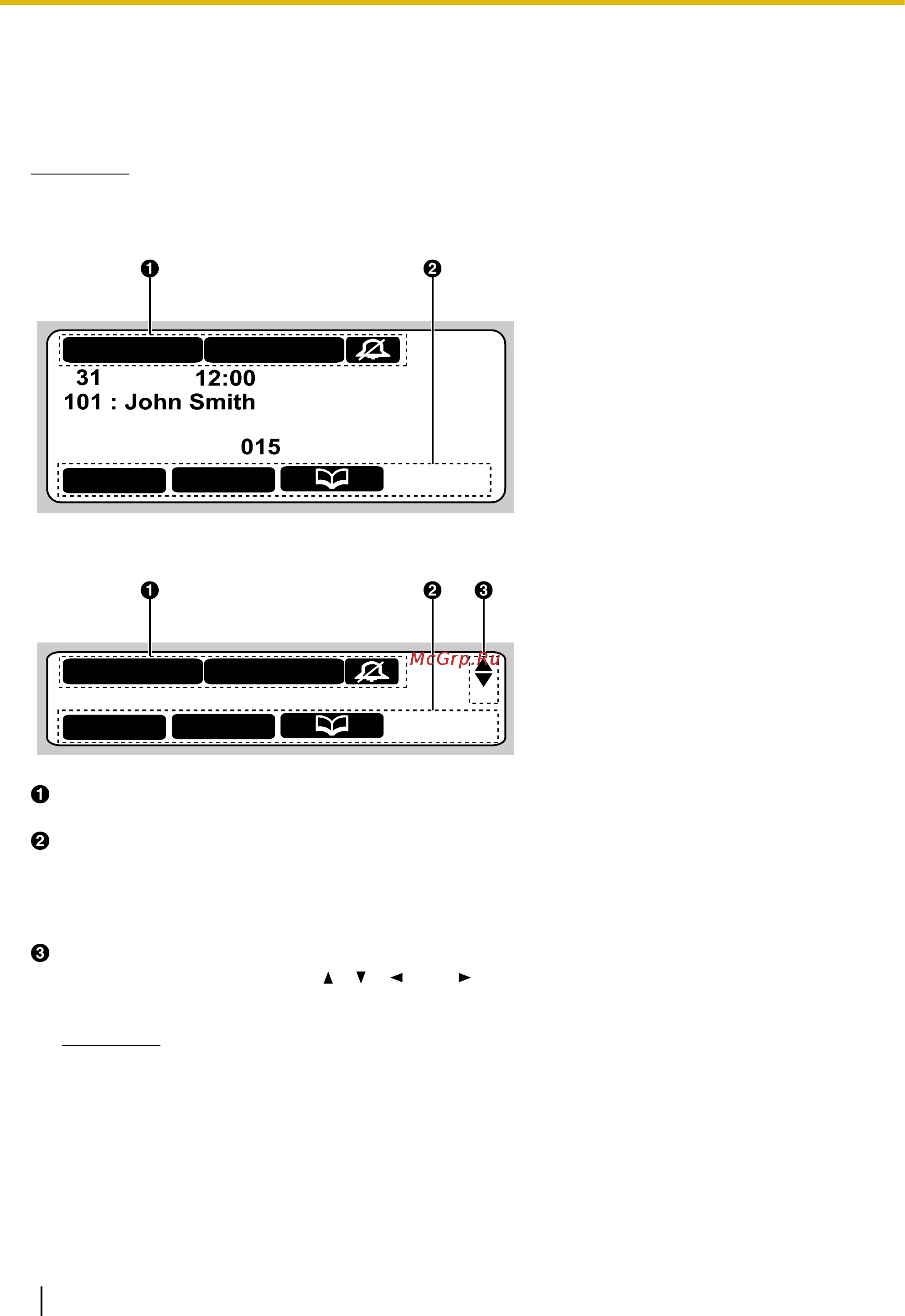 Panasonic KX-UT123 [24/96] Экраны