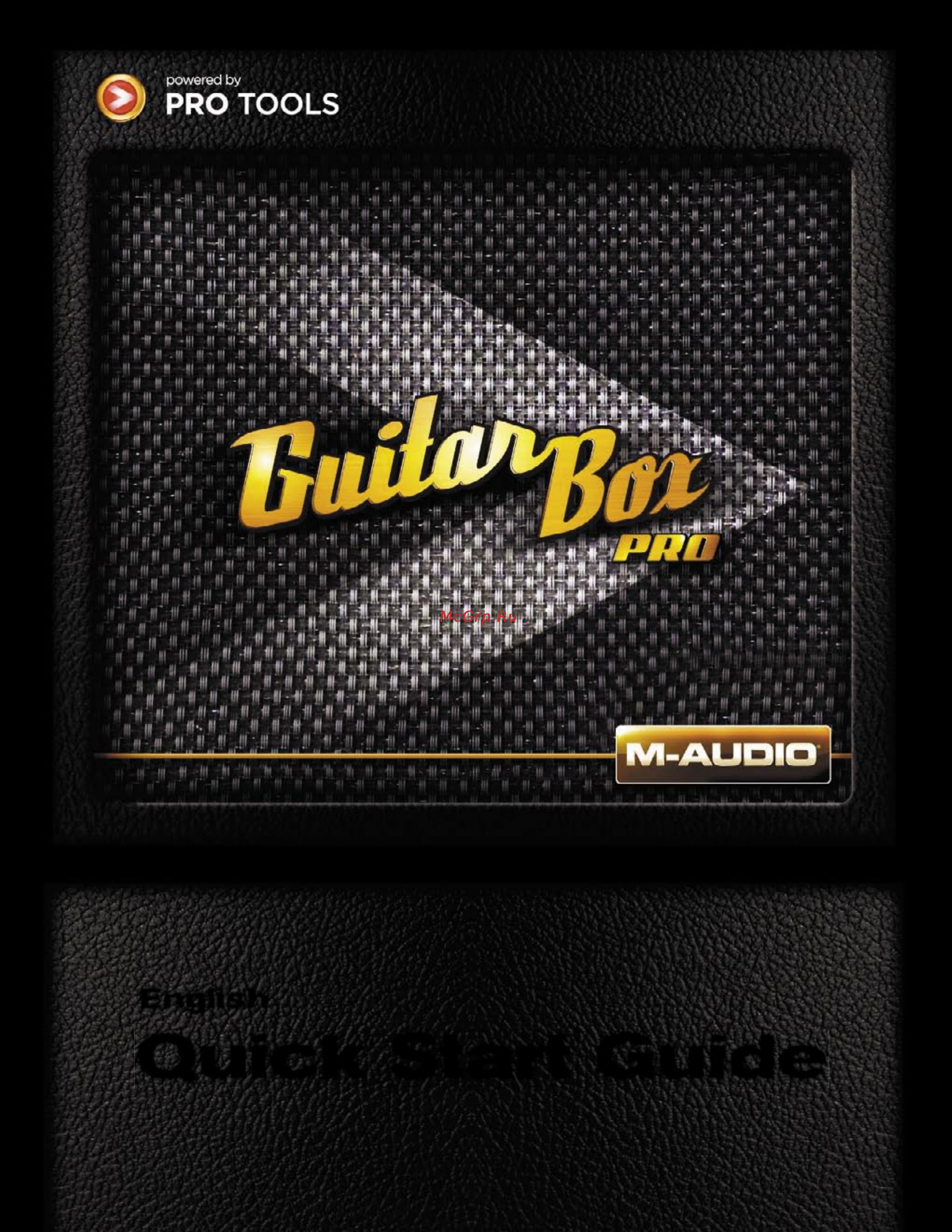 M-Audio GuitarBox Инструкция по эксплуатации онлайн
