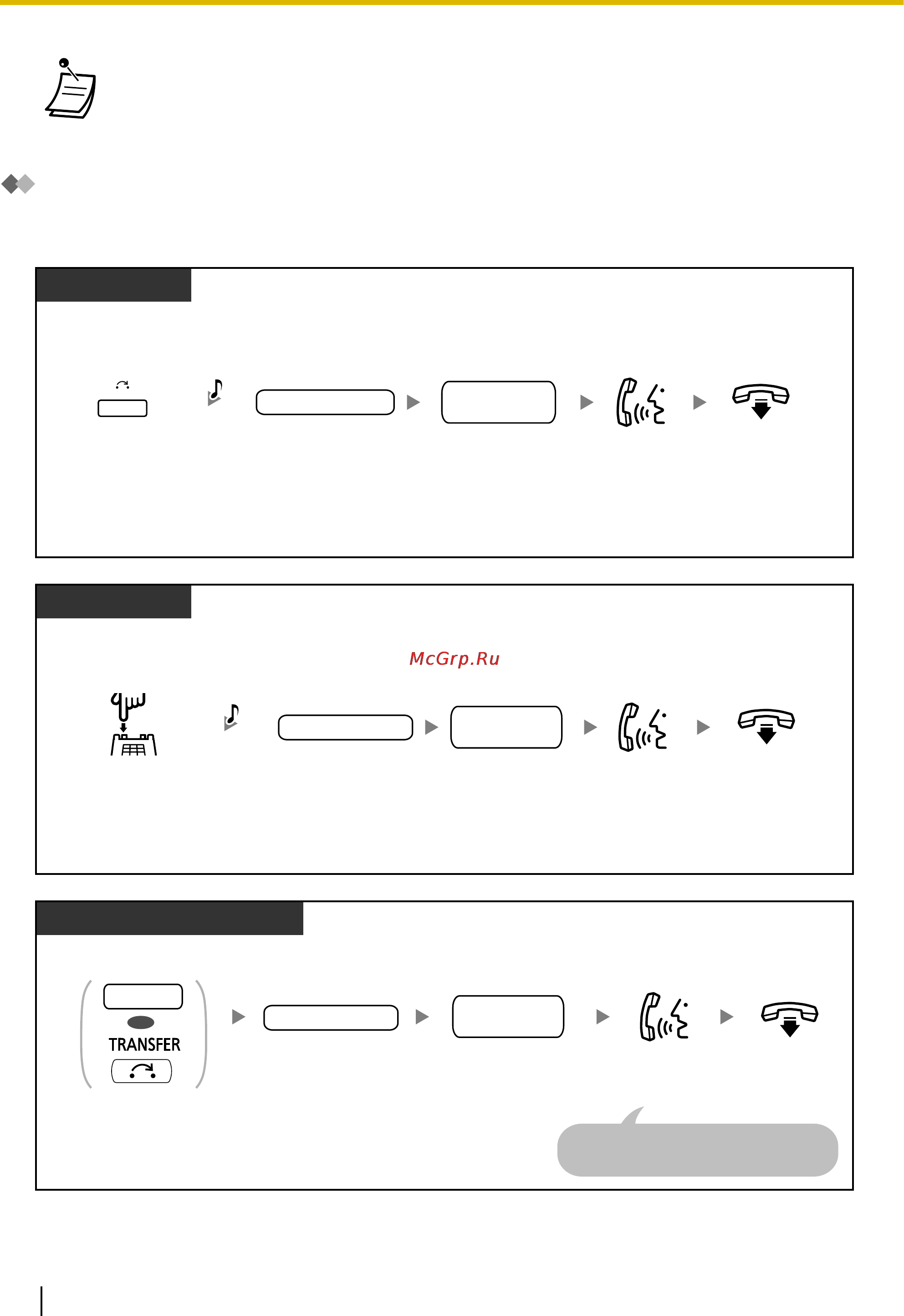 Panasonic KX-NCP500 [68/296] Переадресация вызова внешнему абоненту с использованием ус луг уатс