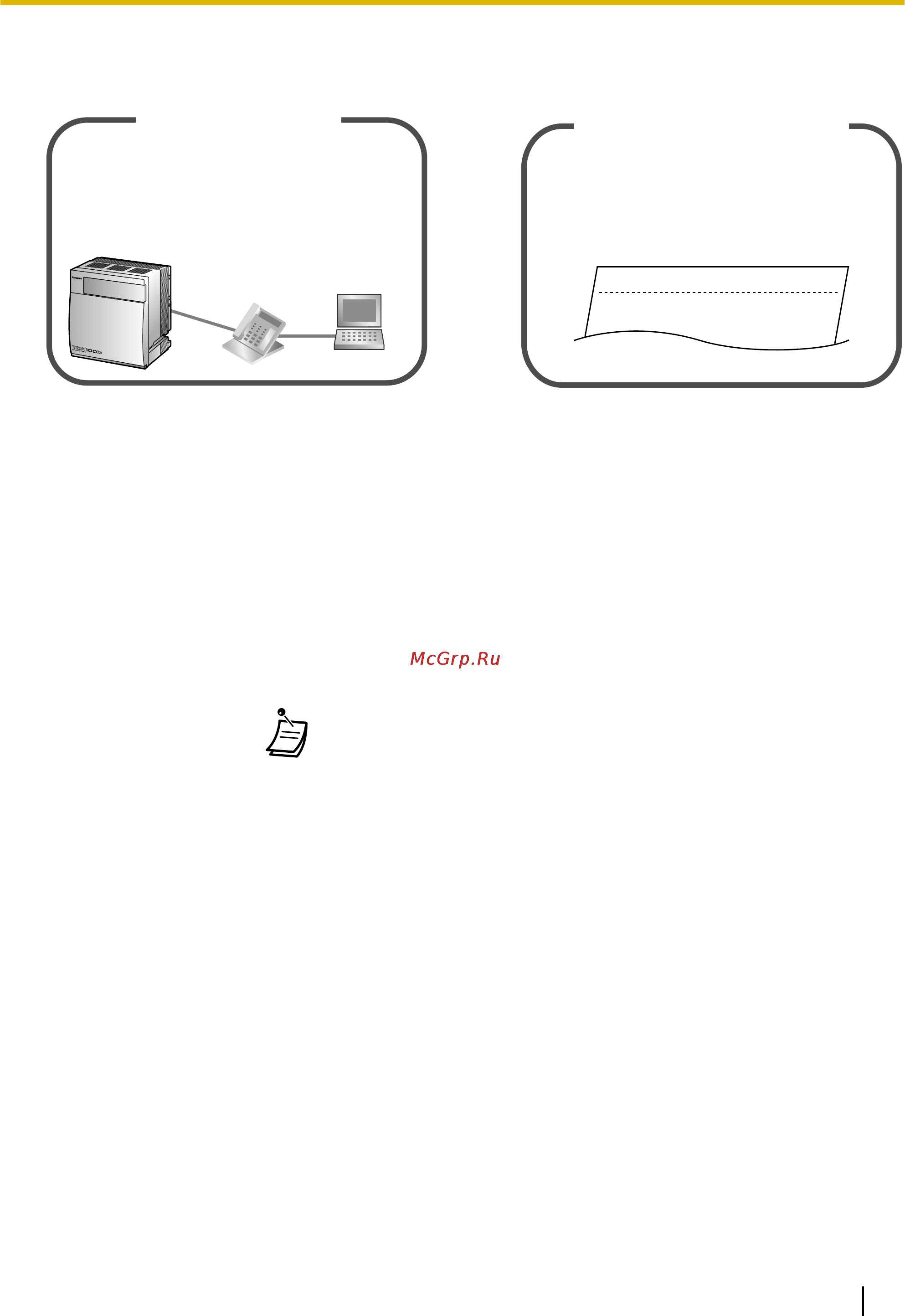 Panasonic KX-TDA100D [3/256] Примечания подсказки
