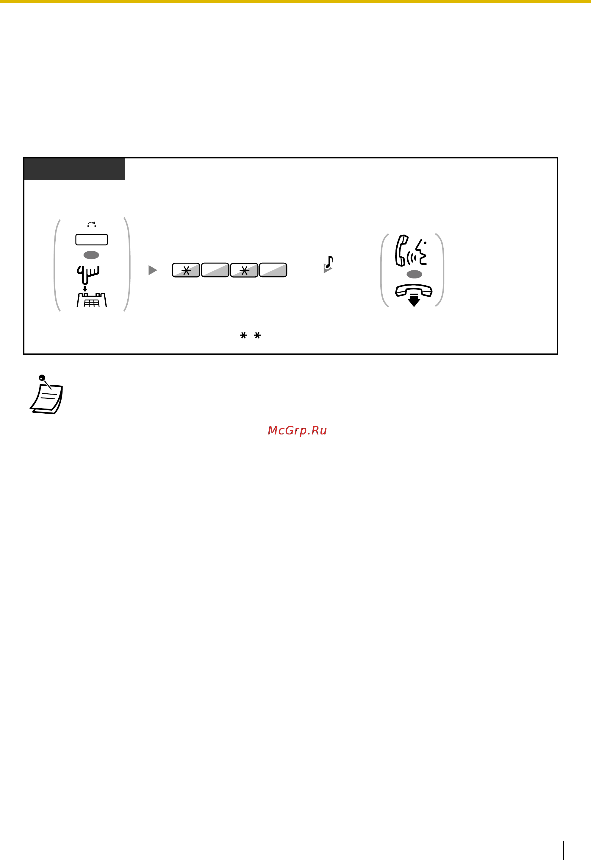 Panasonic KX-TDA100D [63/256] Идентификация злоумышленников идентификация зло намеренных вызовов mcid