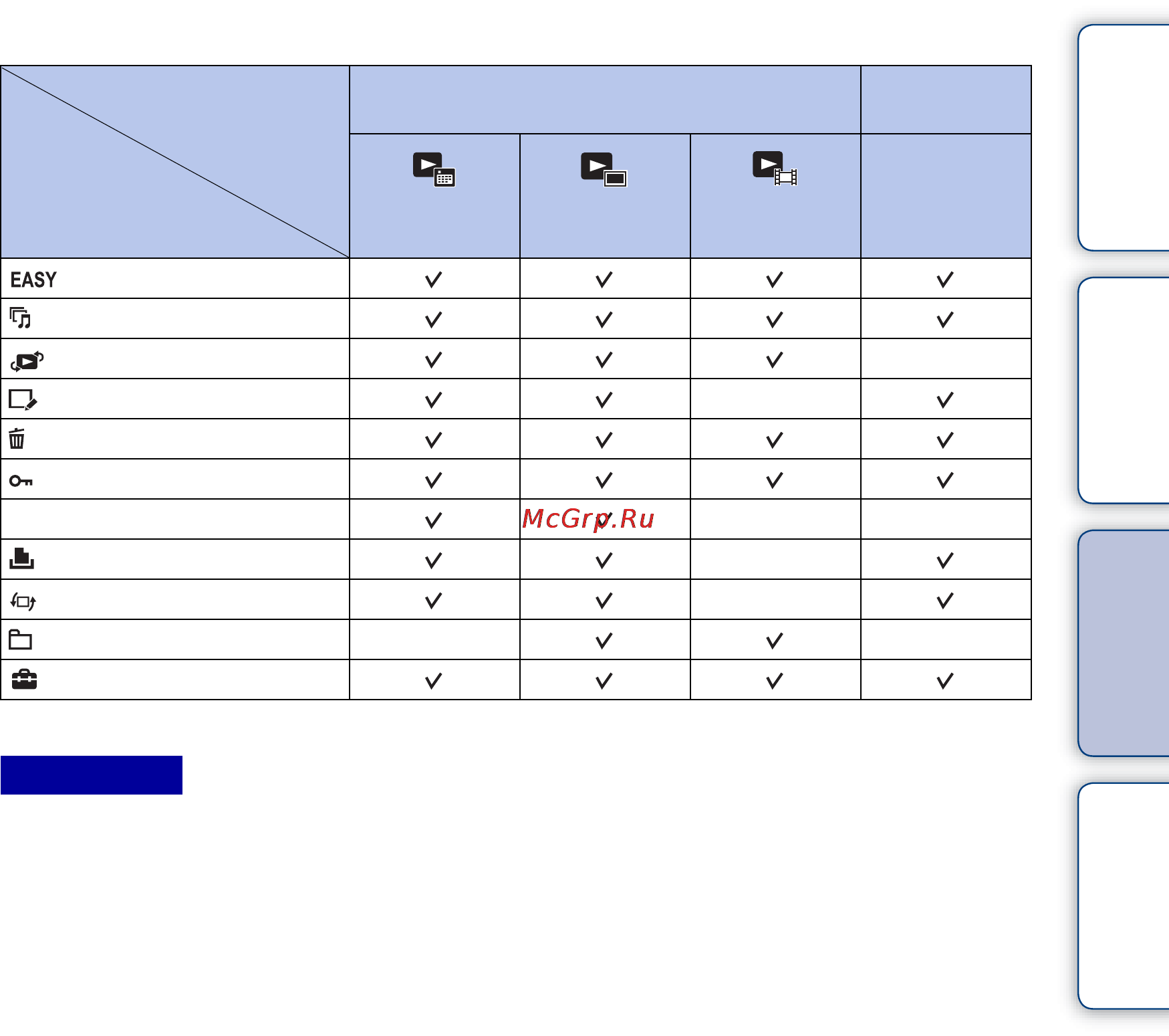 Sony DSC-W350 Black [14/146] Menu поиск по настройкам