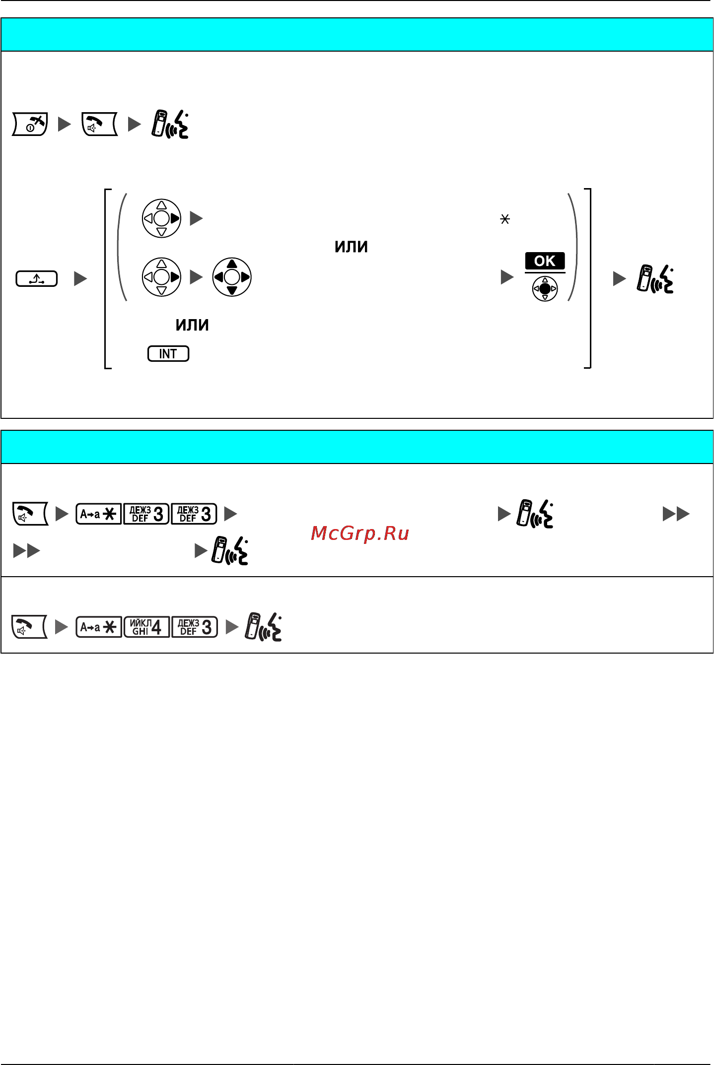 Panasonic KX-TCA175 [39/96] Порядок работы