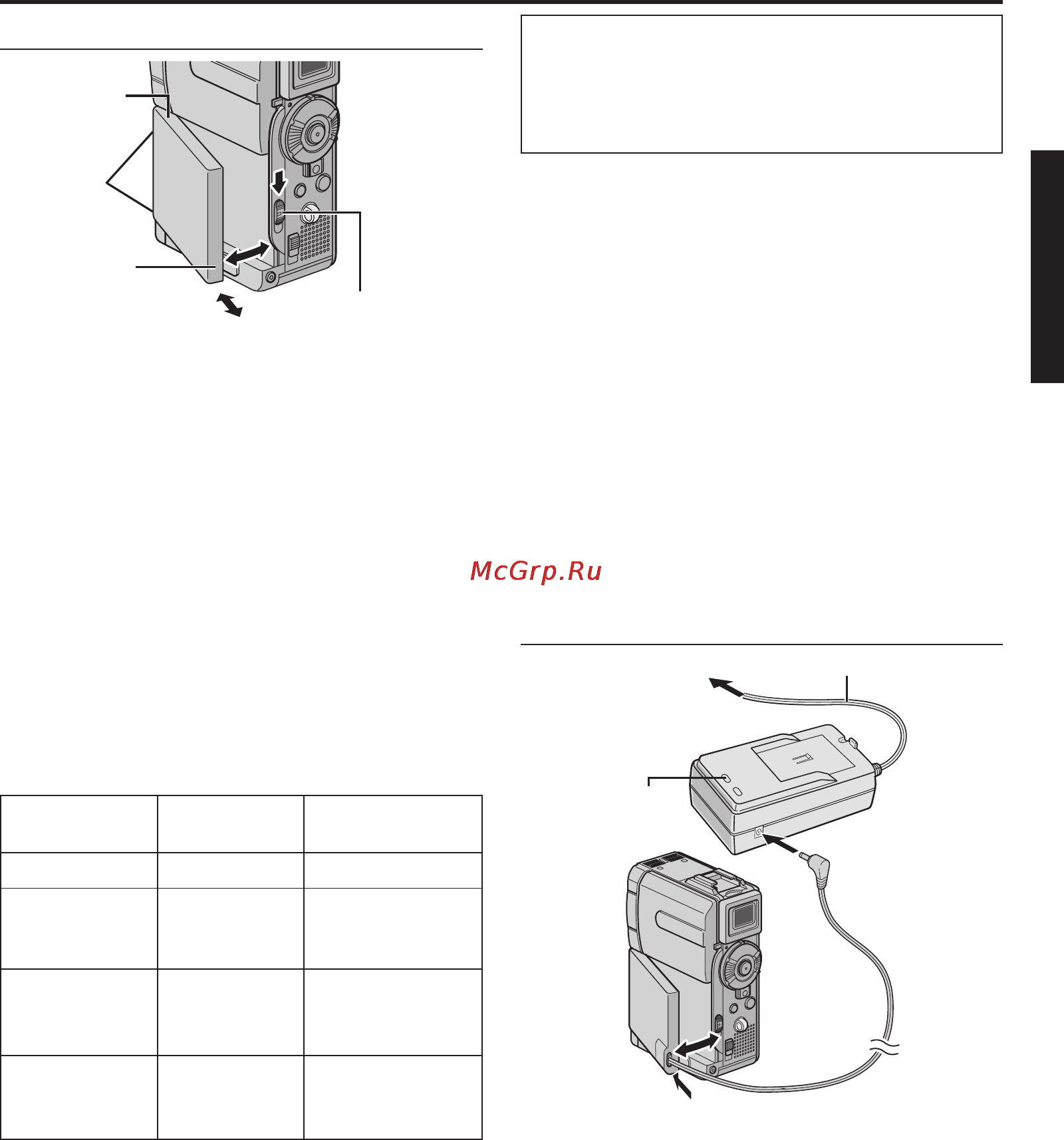JVC GR-DVP5 [11/104] Важная информация