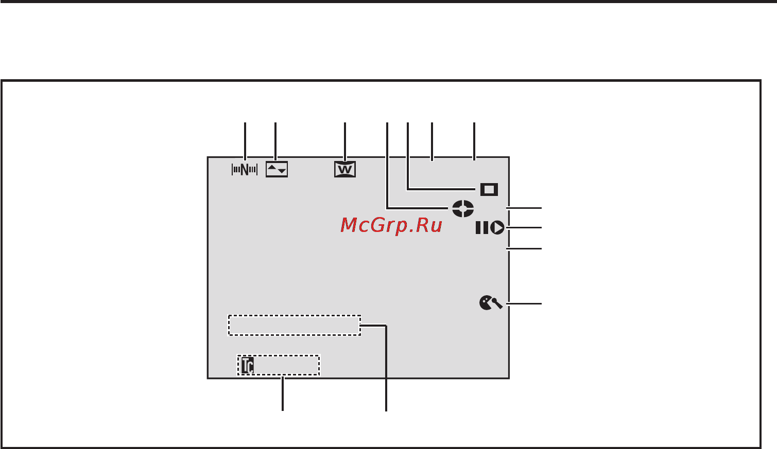 JVC GR-DVP5 [96/104] Индикация продолжение