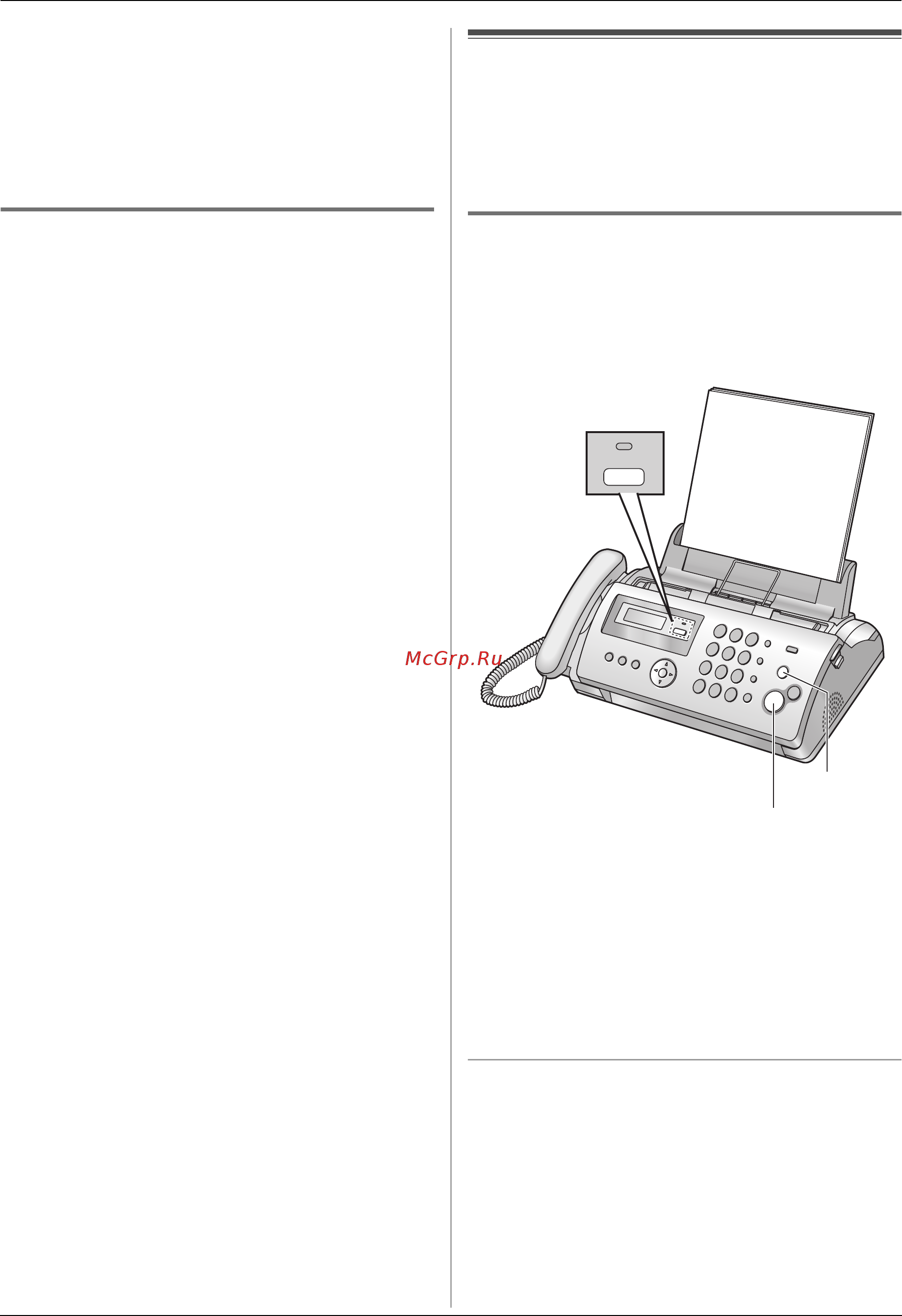 Panasonic KX-FP207 [25/64] Включение режима тeл