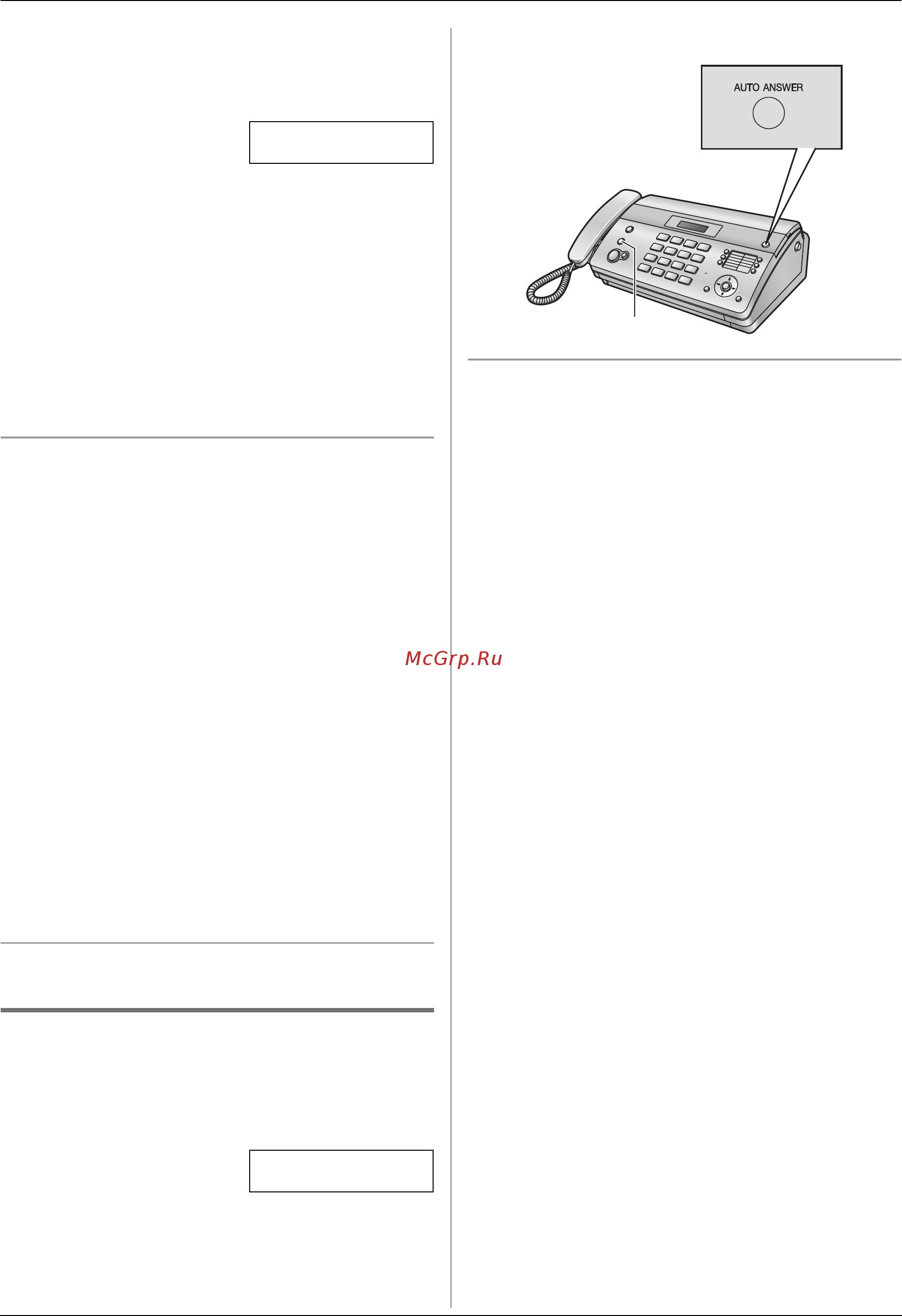 Panasonic KX-FT982 [25/60] Включение режима тел факс