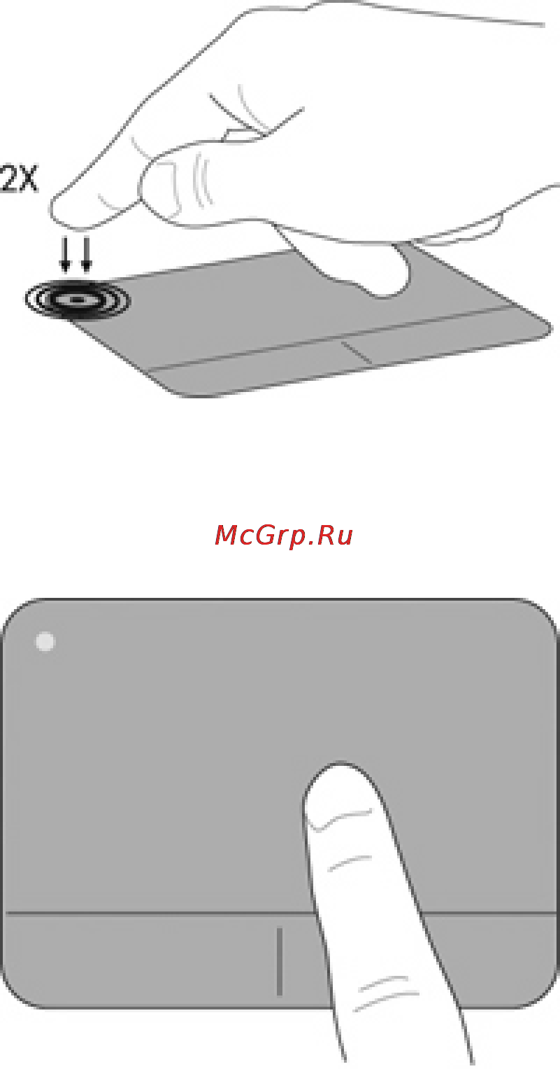 HP Pavilion m1-4000er QJ490EA [38/71] Включение и выключение сенсорной панели