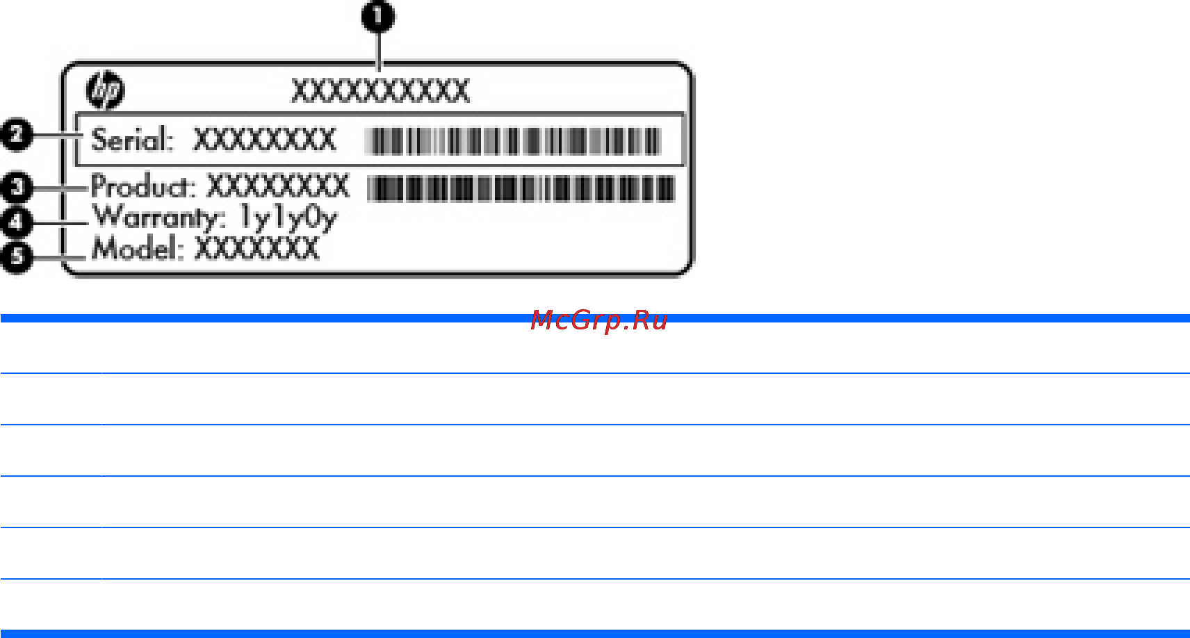HP Pavilion m1-4000er QJ490EA [65/71] Наклейки