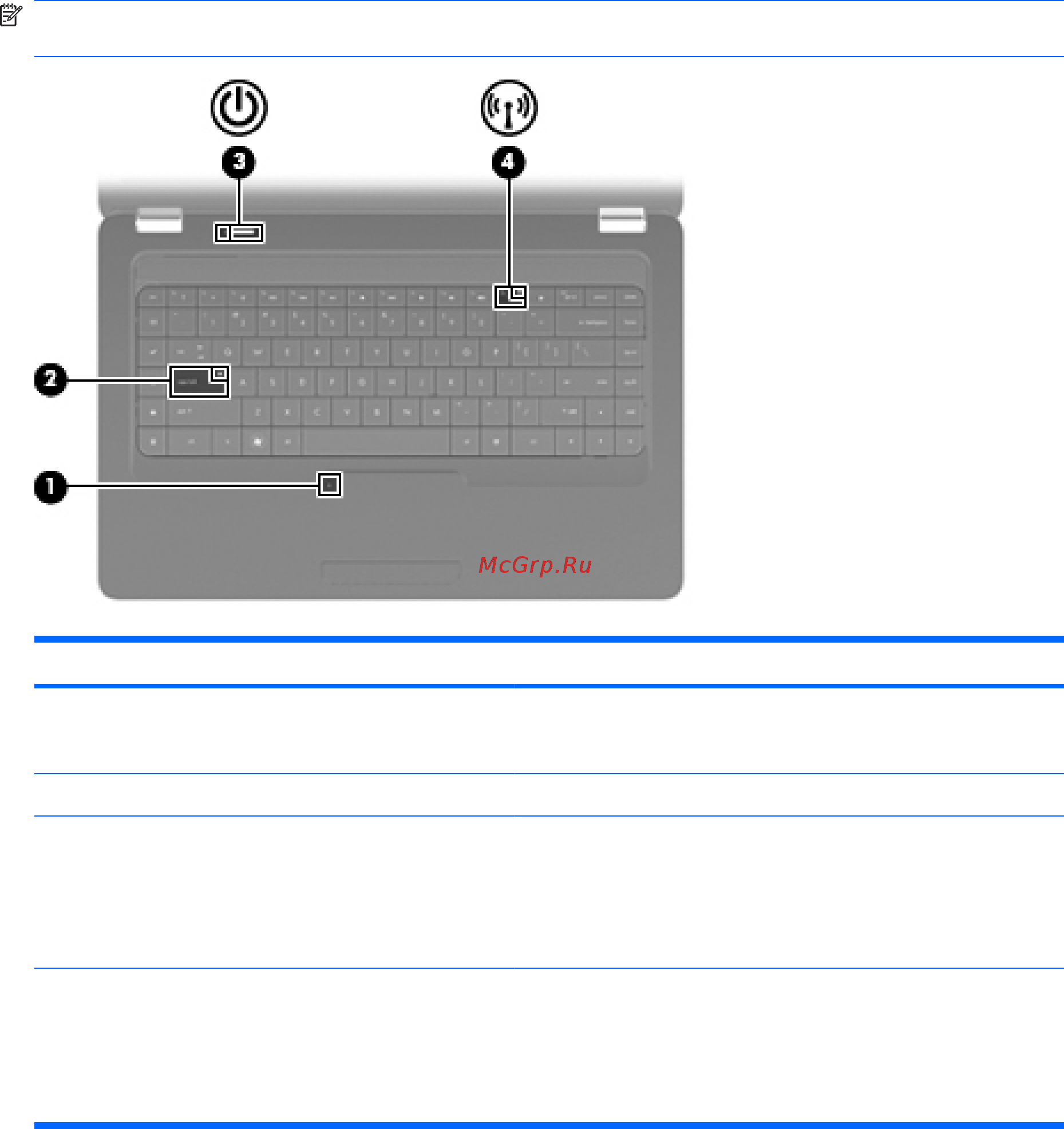 HP G62-b20ER XW752EA [13/139] Индикаторы