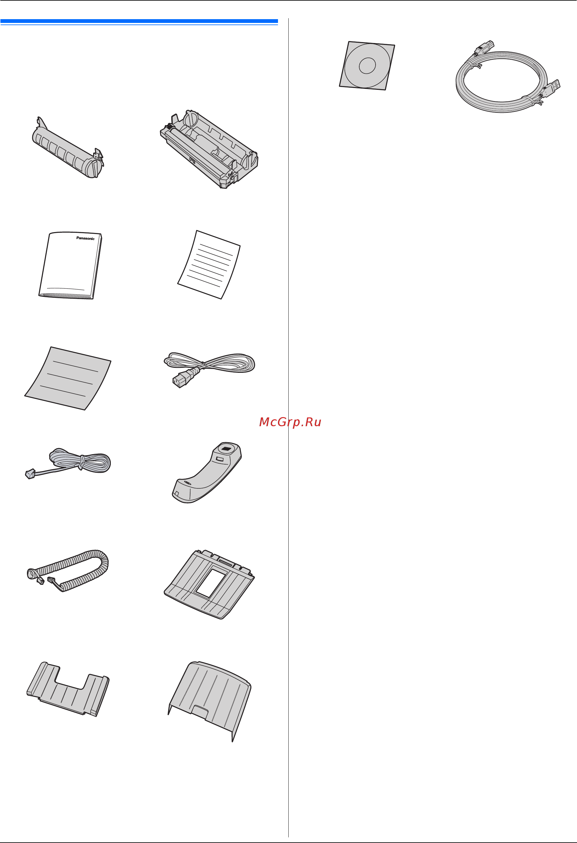 Panasonic KX-FLM663RU [7/80] Введение и установка
