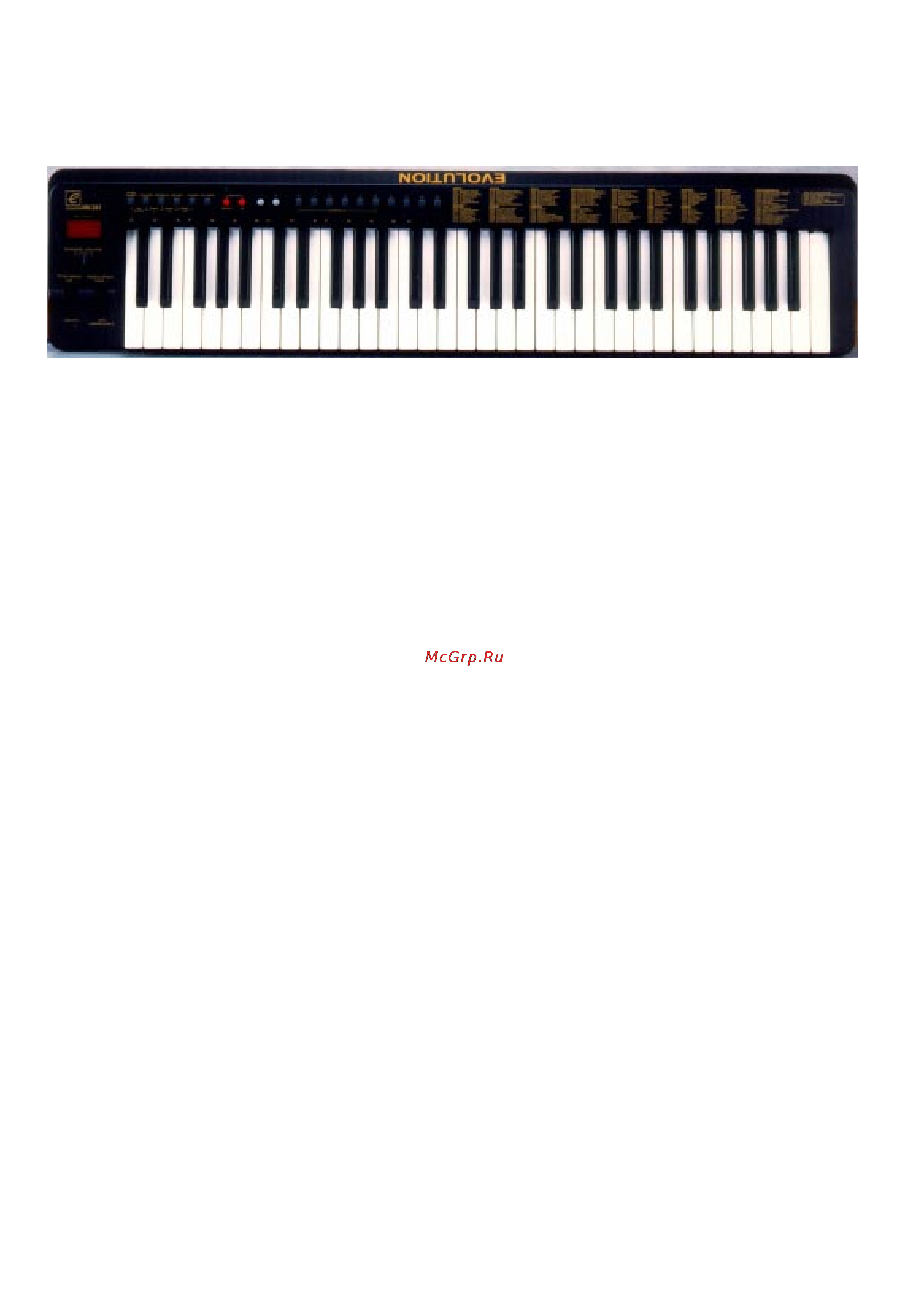 M-Audio Evolution MK-261 Инструкция по эксплуатации онлайн