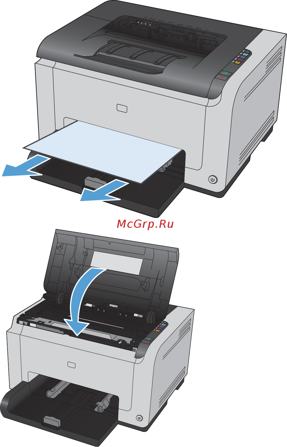 HP LaserJet CP1025 Инструкция по эксплуатации онлайн [125/184] 19017