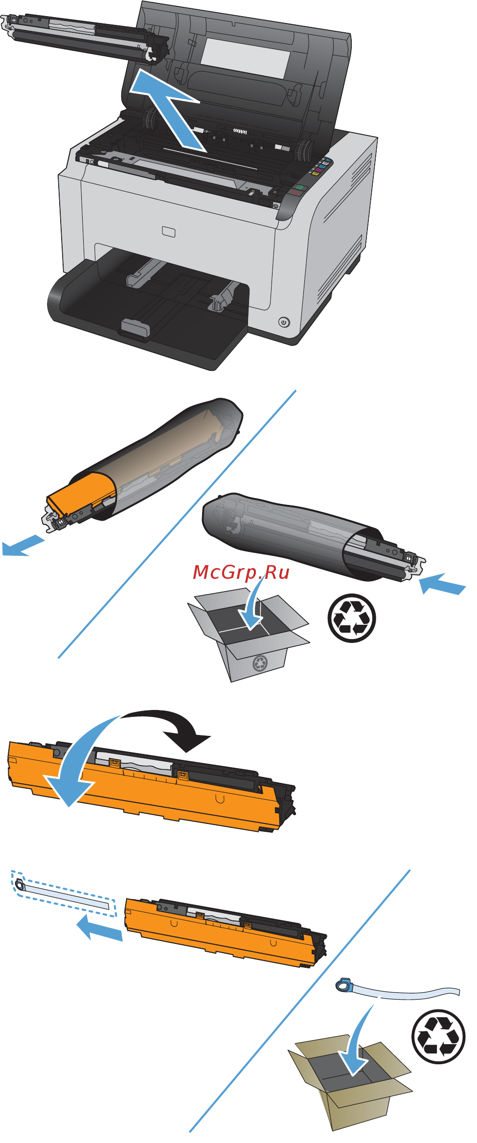 HP LaserJet CP1025 Инструкция по эксплуатации онлайн [94/184] 19017