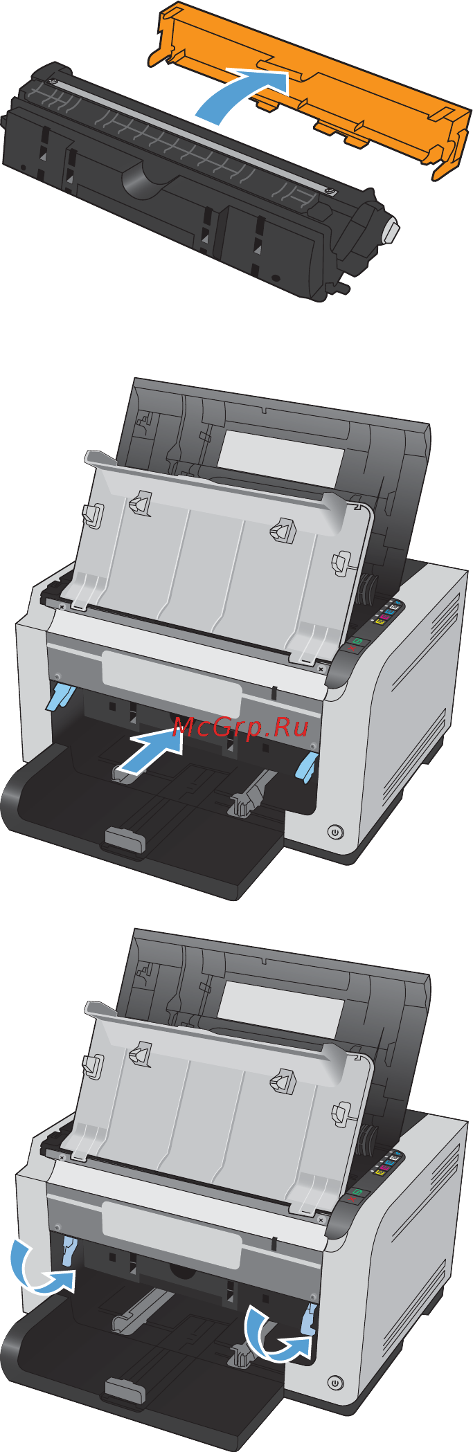 HP LaserJet CP1025 Инструкция по эксплуатации онлайн [99/184] 19017