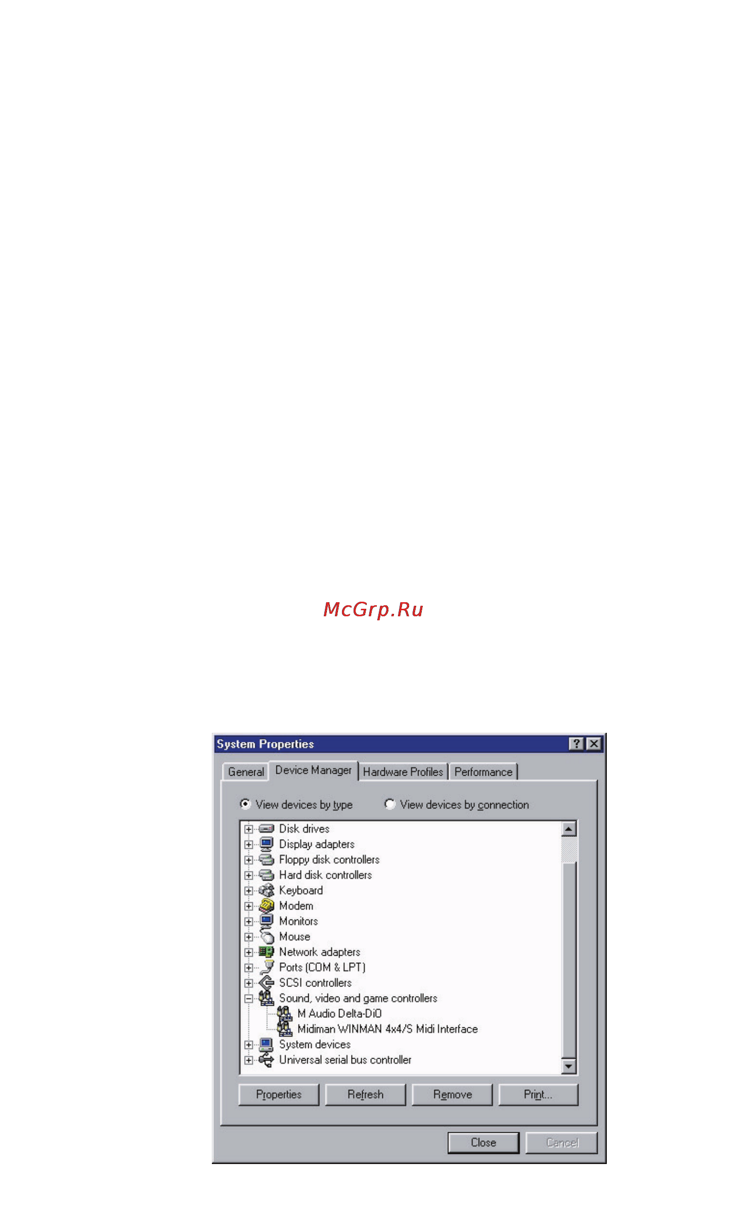 M-Audio Delta DiO 2496 [7/24] Windows driver configuration