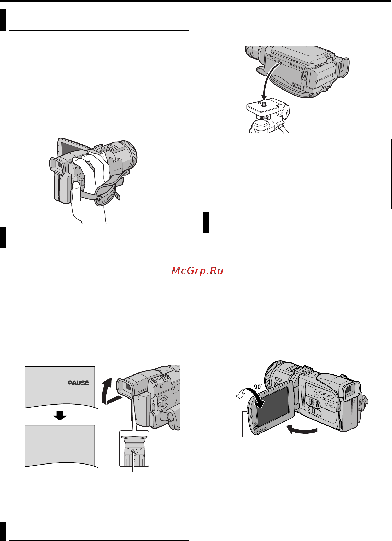JVC GR-DV4000 [12/88] Жк монитор и видоискатель
