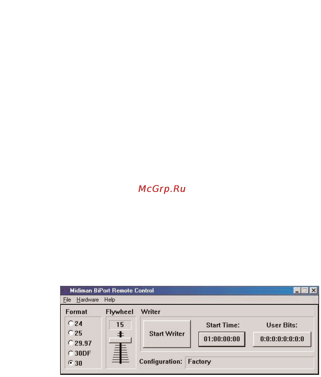 M-Audio Biport 2x4s [28/48] Remote control operation