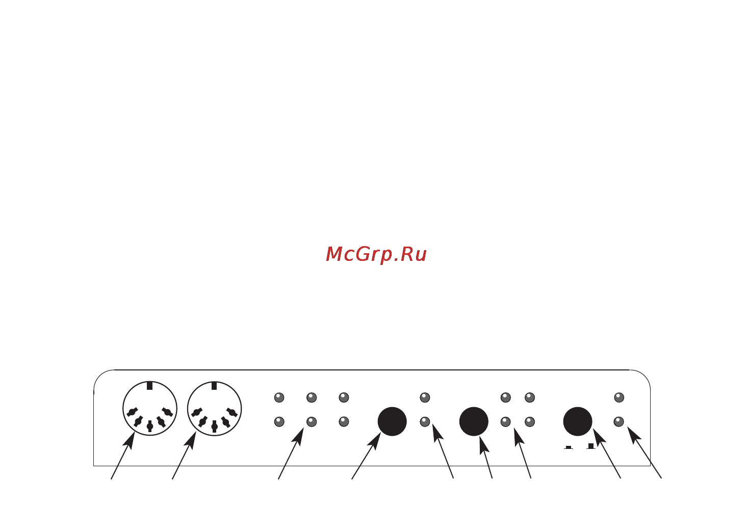 M-Audio Biport 2x4s [6/48] Front panel