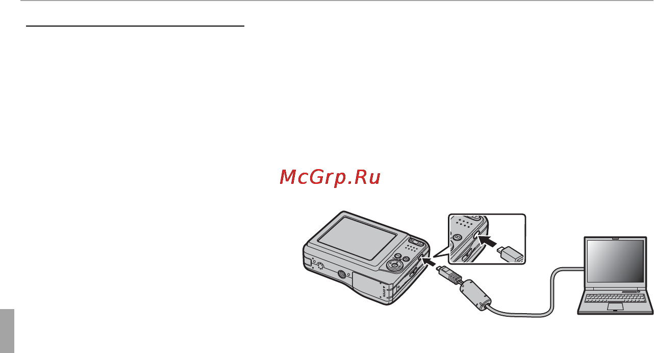Fujifilm FinePix AX380 [64/110] Подключение фотокамеры подключение фотокамеры