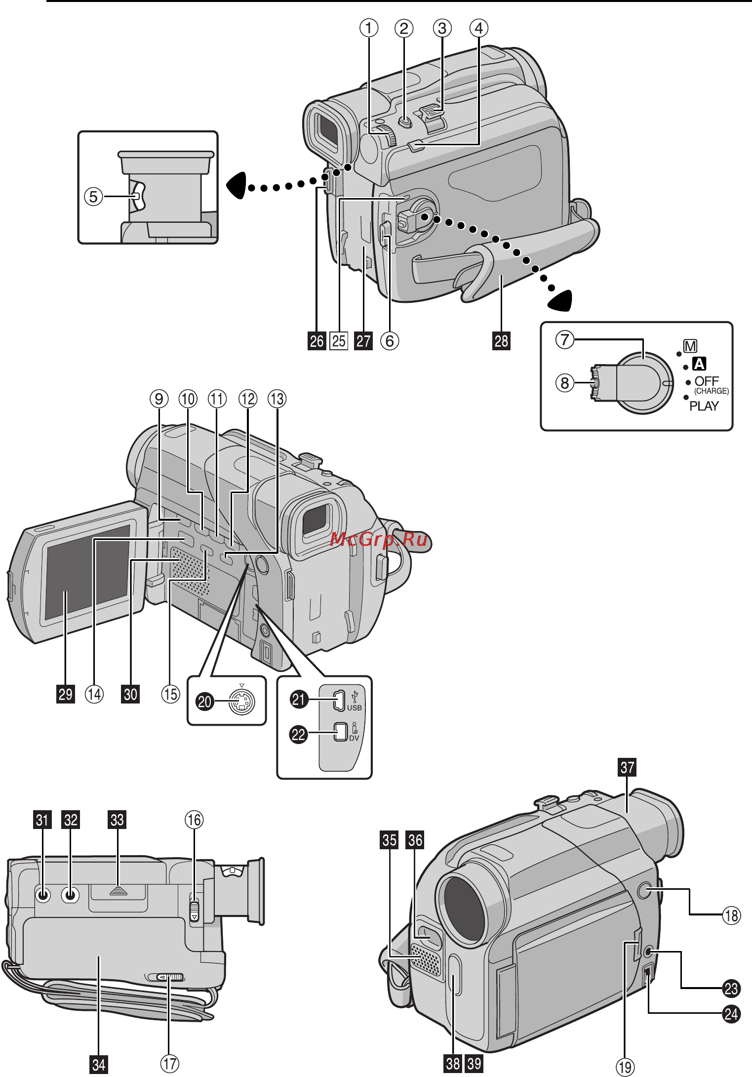 JVC GR-D93 [50/56] Указатель
