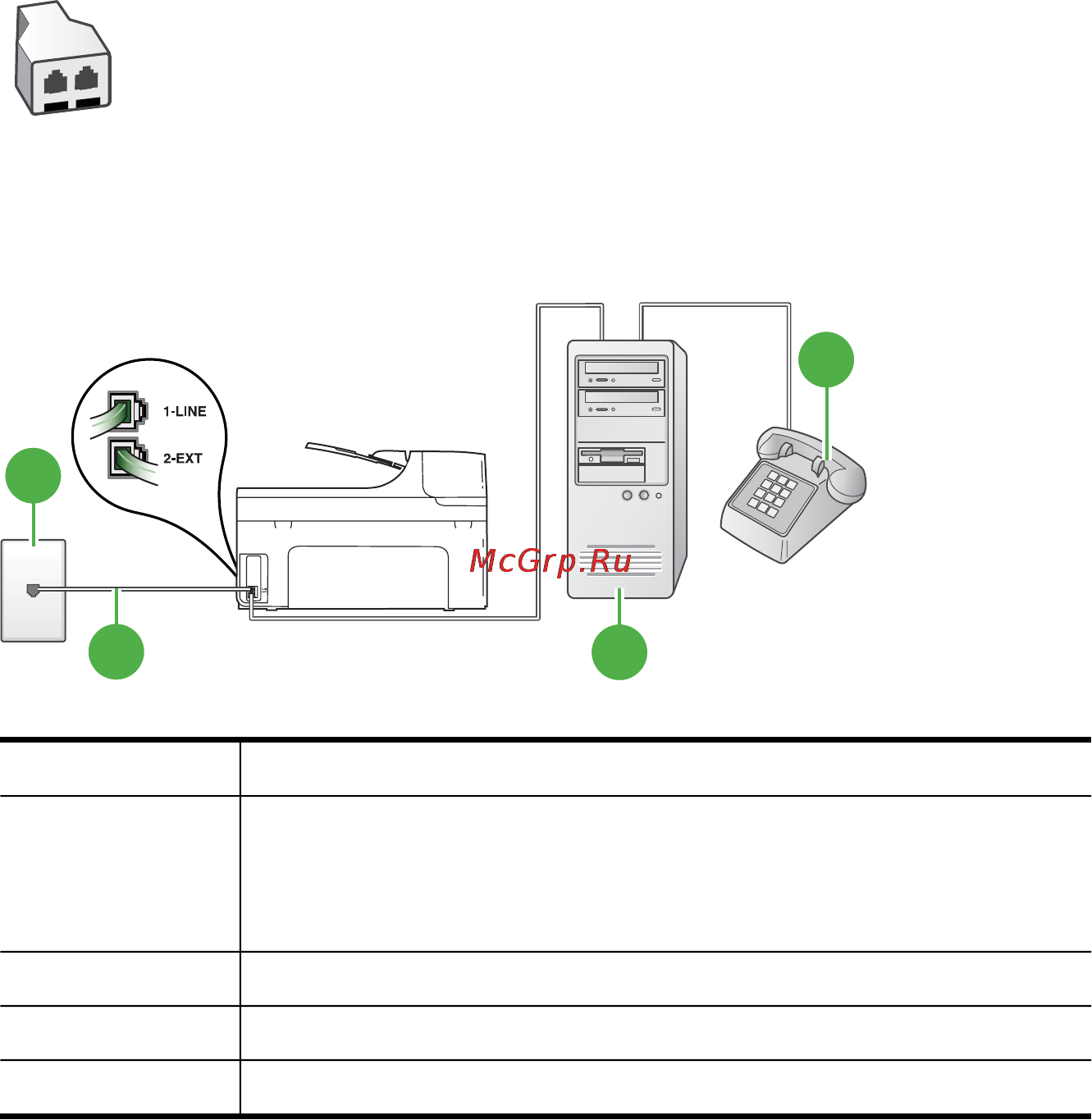 HP OfficeJet Pro 8500a A910a [238/270] Вид принтера сзади