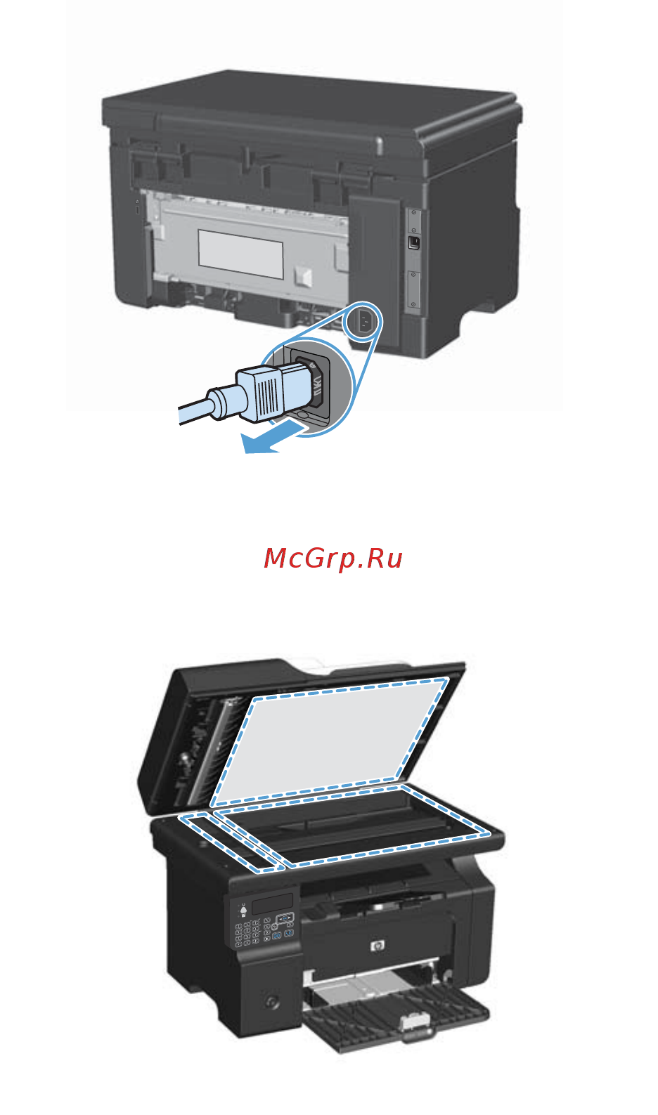 HP LaserJet Pro M1132 Инструкция по эксплуатации онлайн [111/298] 19404