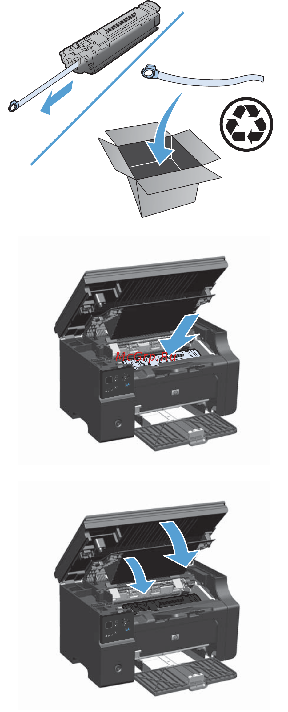 HP LaserJet Pro M1214nfh Инструкция по эксплуатации онлайн [190/298] 19087