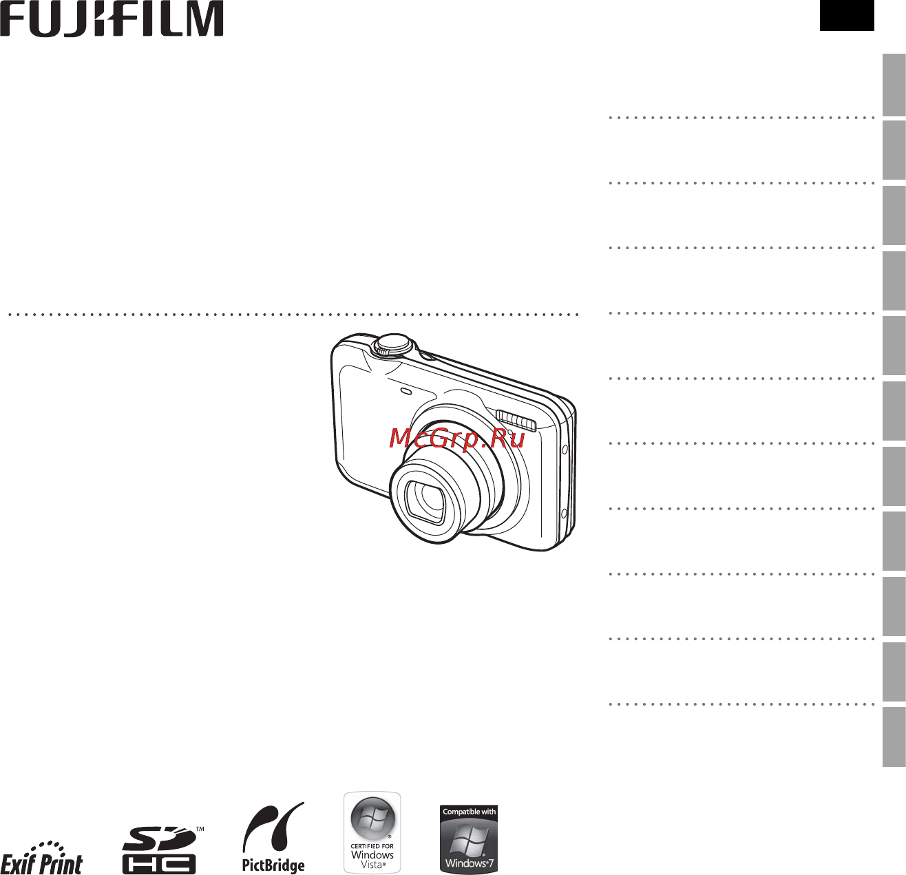 Fujifilm FINEPIX JX300 Black Инструкция по эксплуатации онлайн