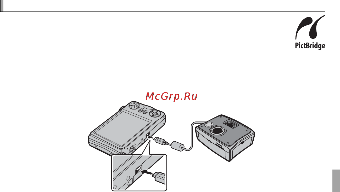 Fujifilm FINEPIX JX300 Black [61/116] Печать фотографий через usb печать фотографий через usb