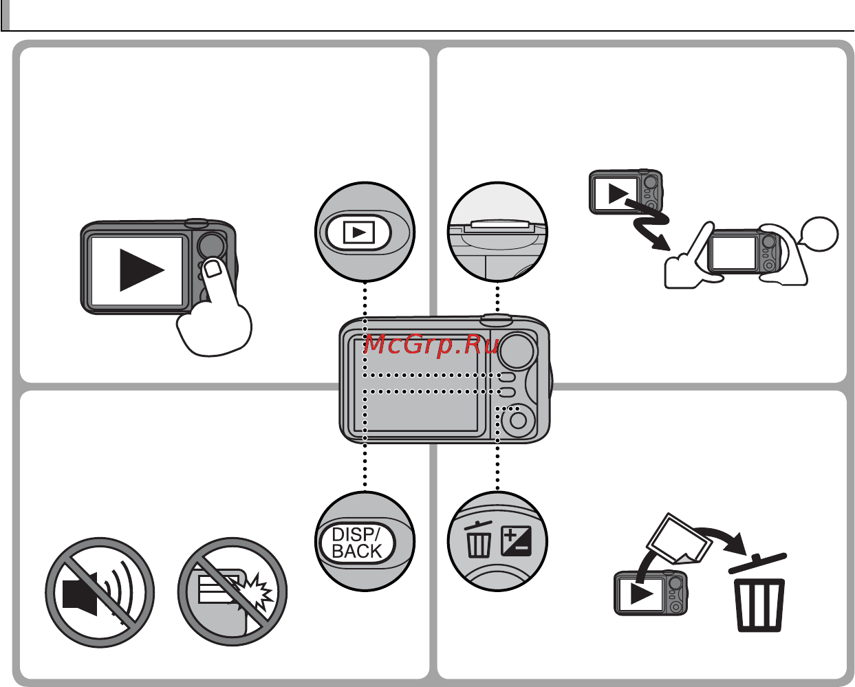 Fujifilm FINEPIX JX300 Black [8/116] Часто используемые кнопки часто используемые кнопки