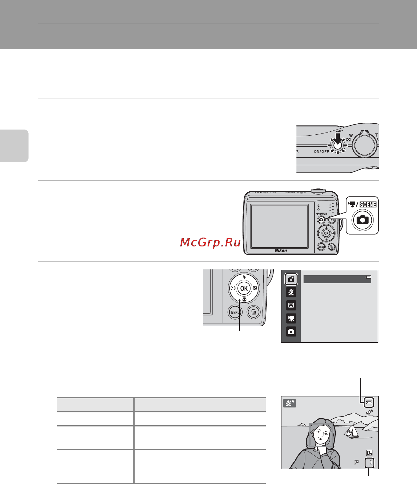 Nikon Coolpix L23 Black [30/148] Простой авторежим