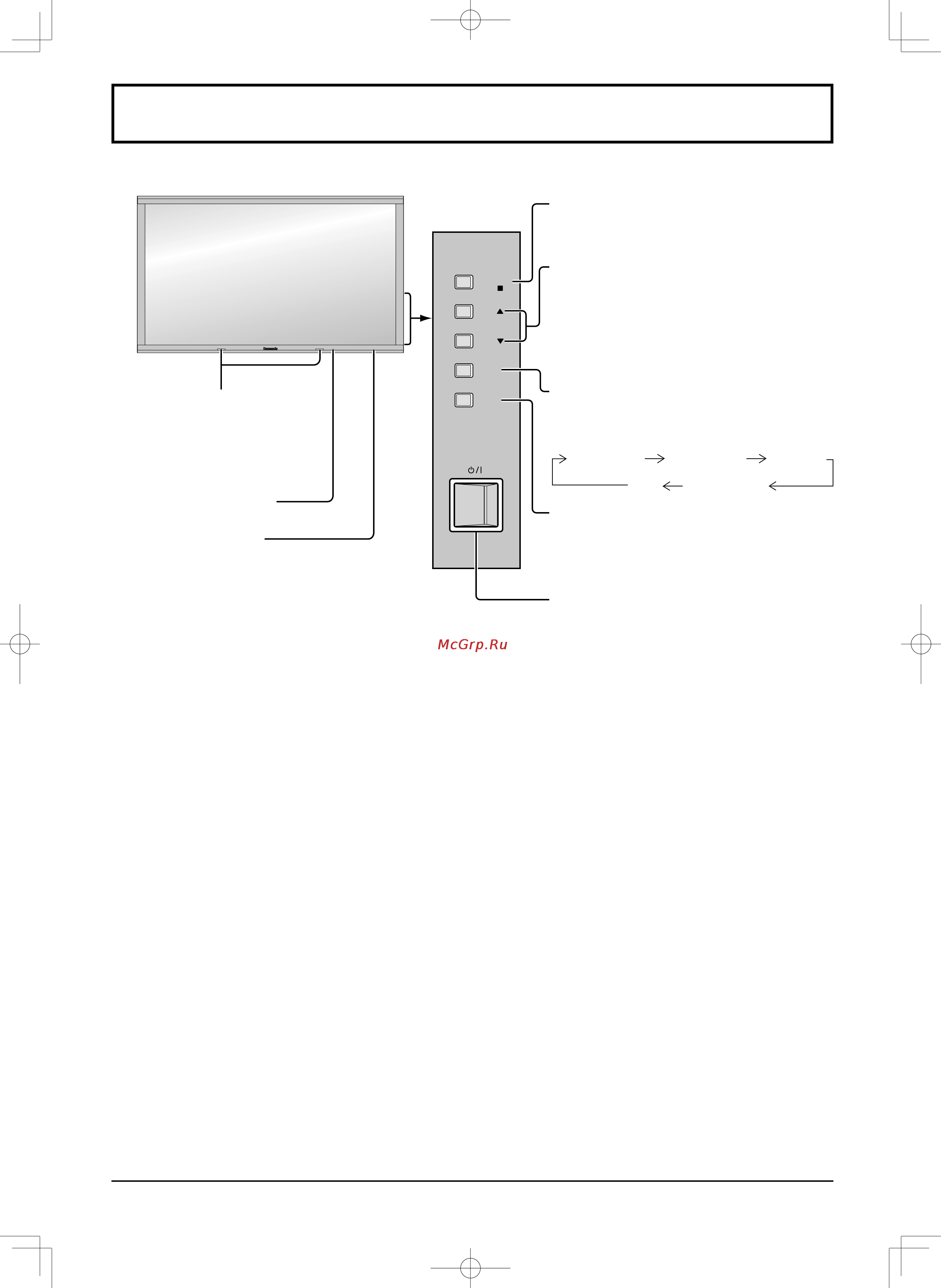 Panasonic TH-103VX200W [16/24] Основные регуляторы