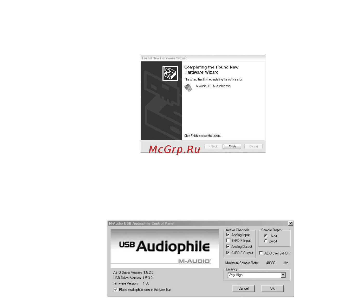 M-Audio AUDIOPHILE USB Инструкция по эксплуатации онлайн [28/36] 7319