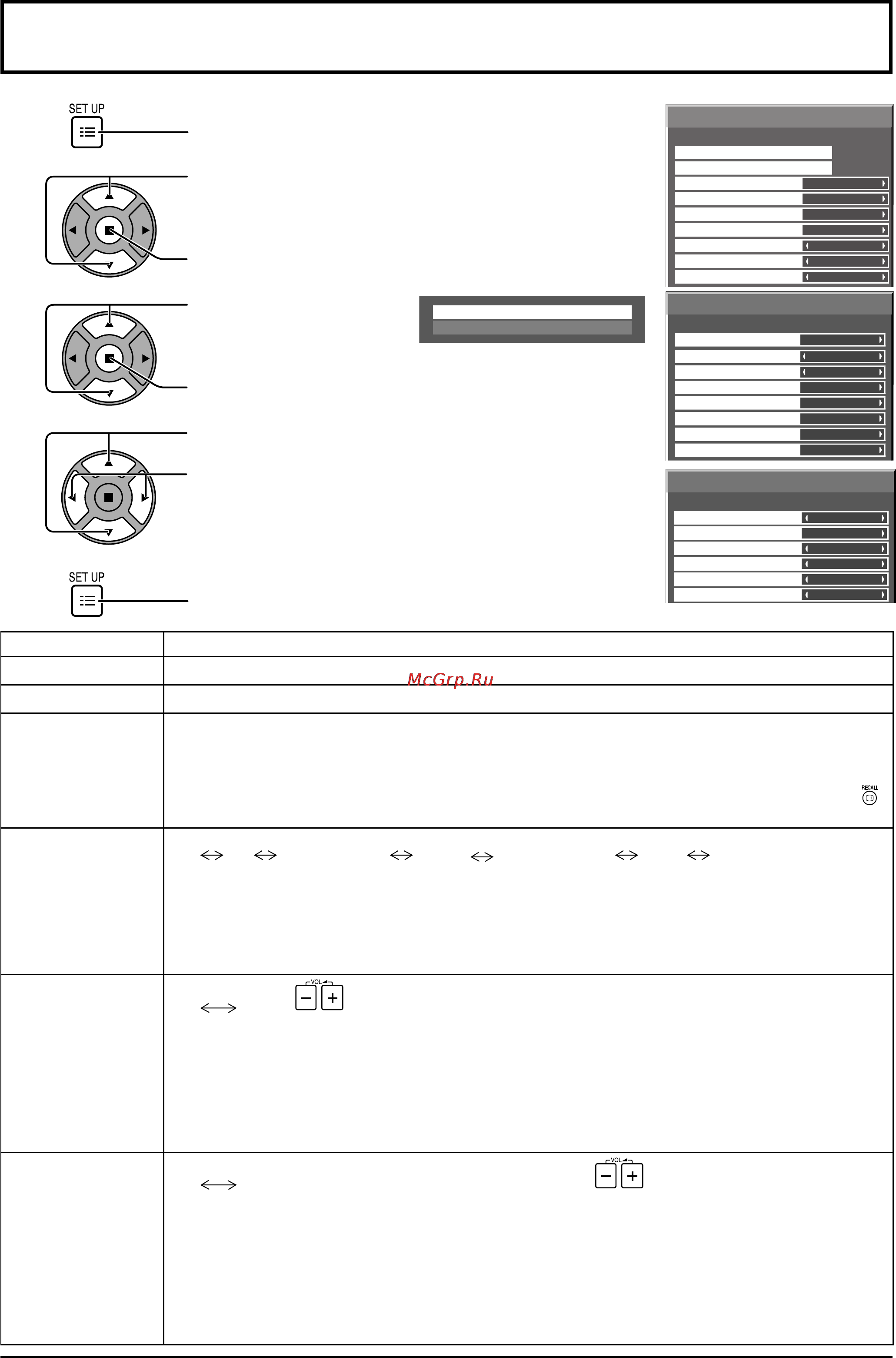 Panasonic TH-42PF20ER [53/70] Нажатием выберите options