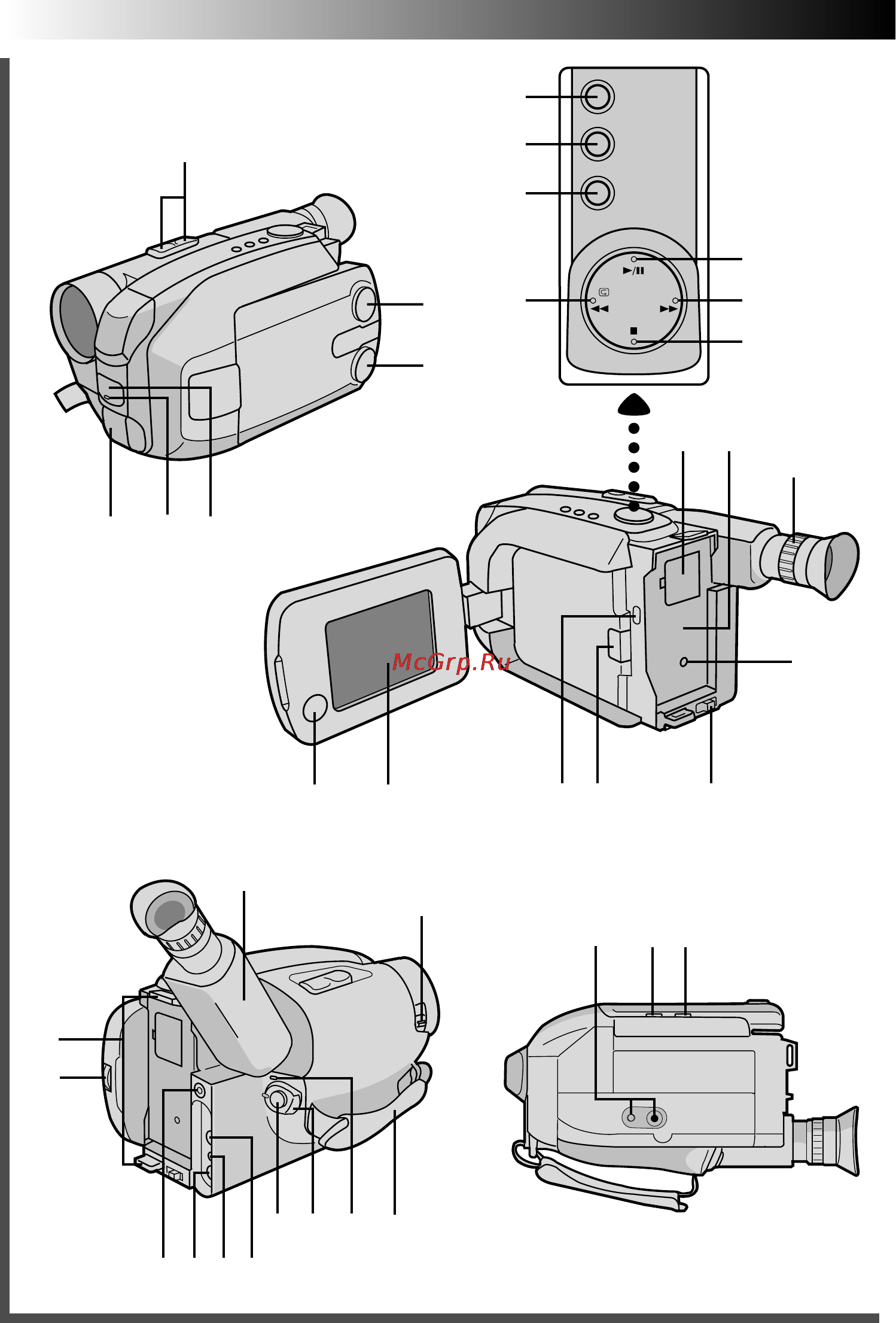 JVC GR-AXM33 [41/46] Предметный указатель